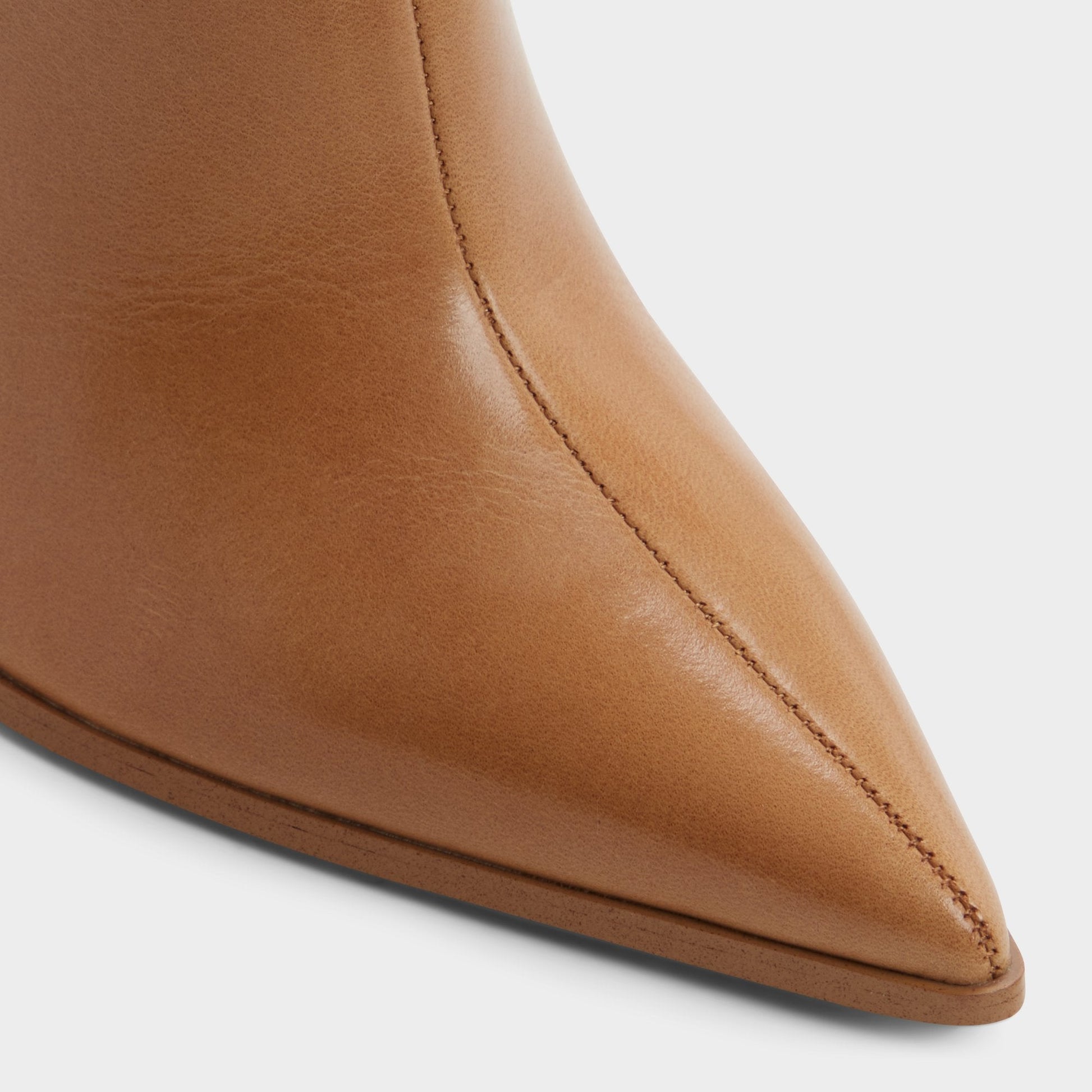 Alabrenda - Knee-high boot, Stiletto heel - Tan