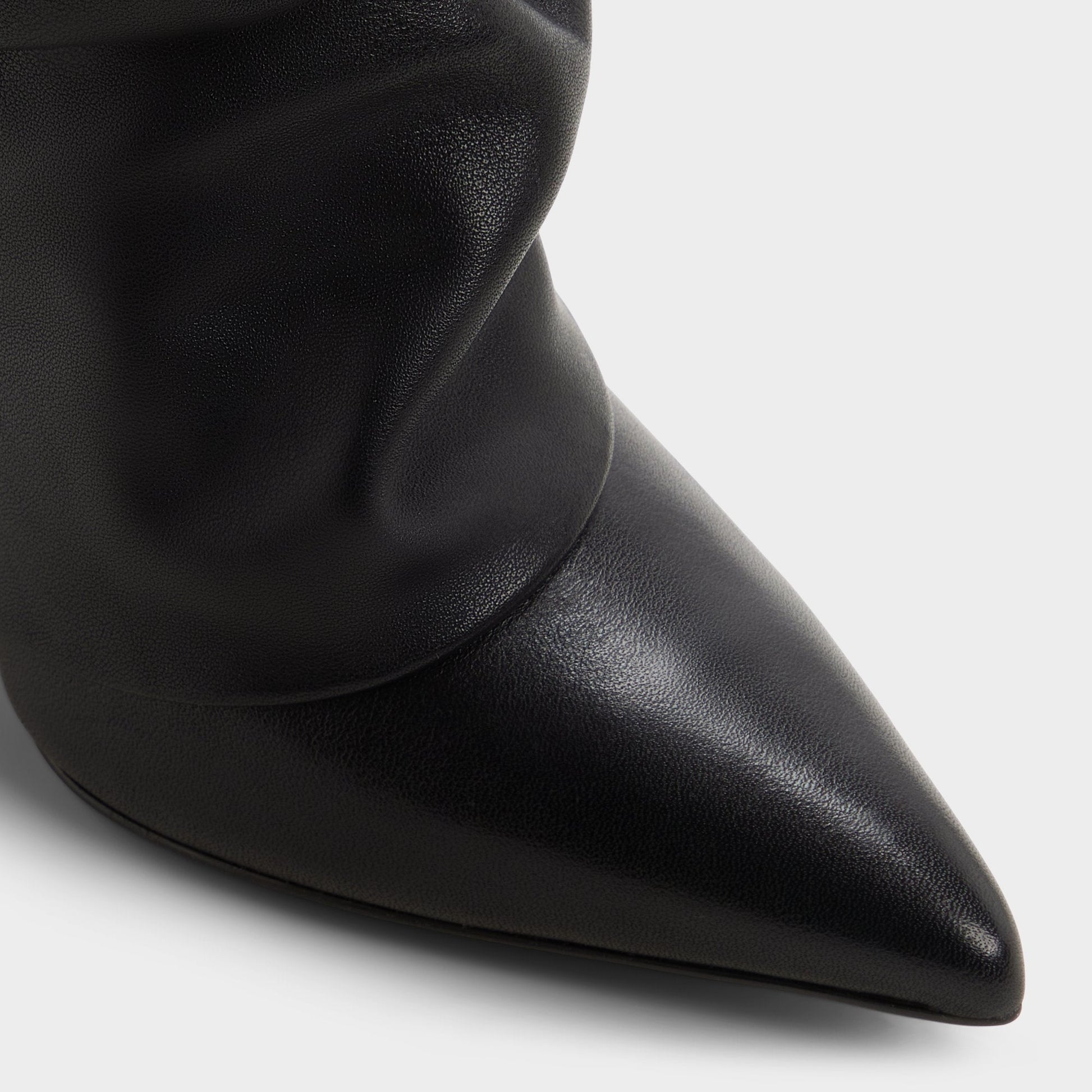 Enalavia - Knee-high boot, Stiletto heel - Black