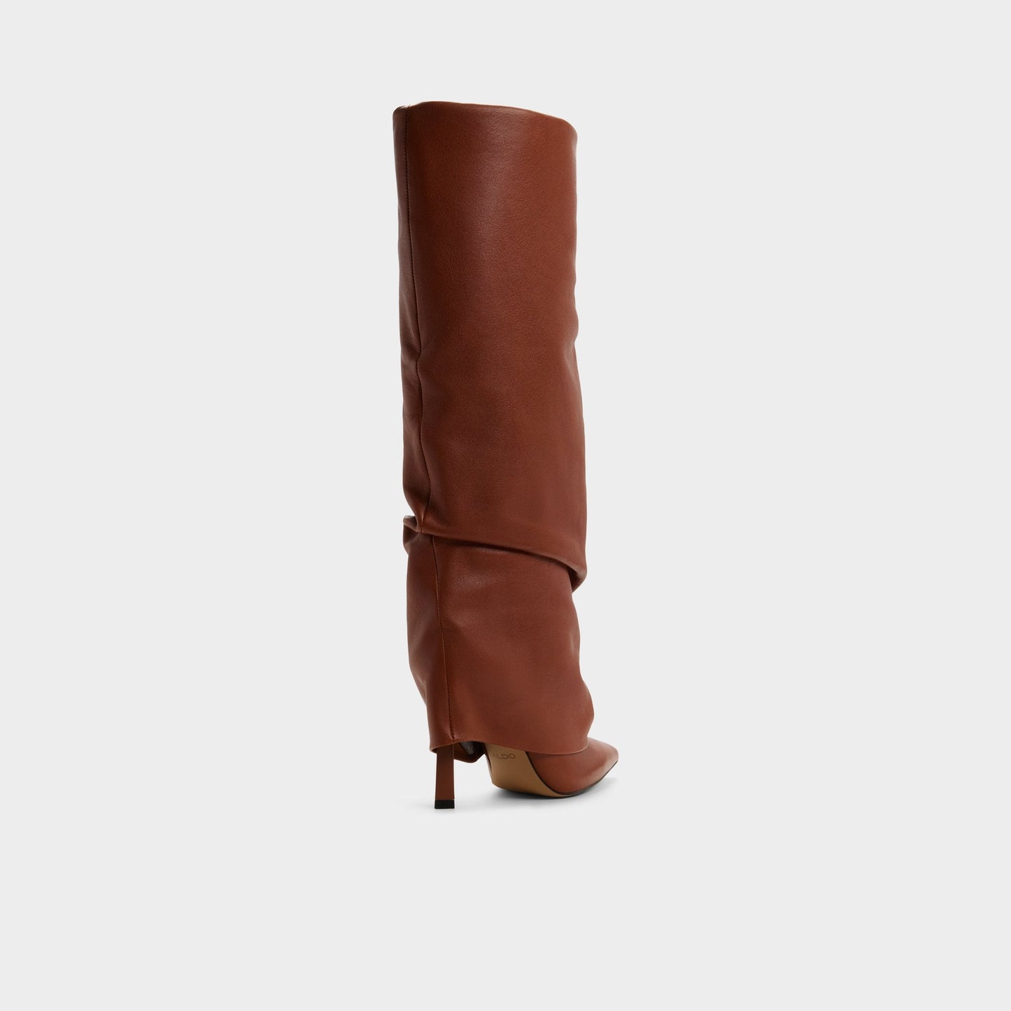Enalavia - Knee-high boot, Stiletto heel - Tan