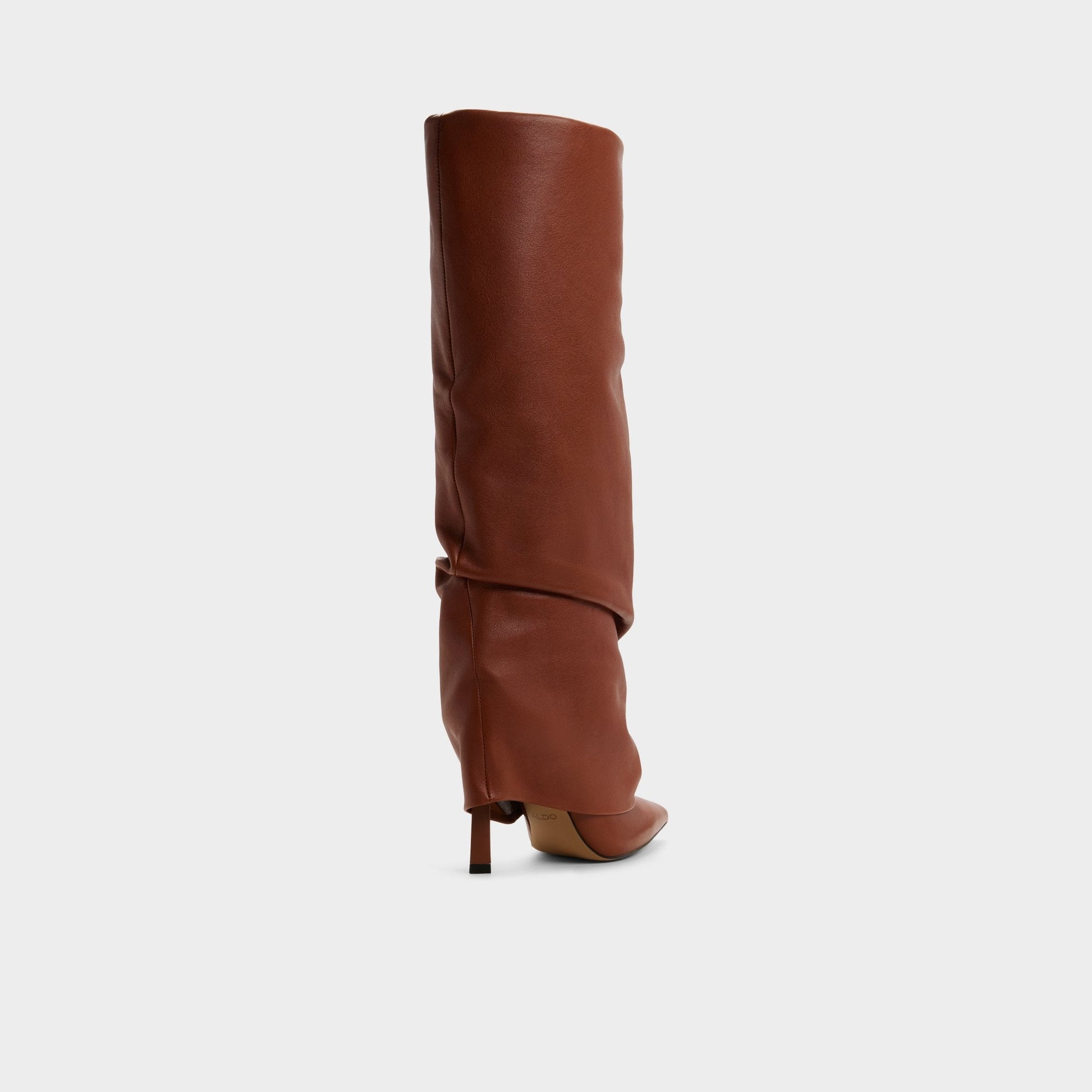 Enalavia - Knee-high boot, Stiletto heel - Tan