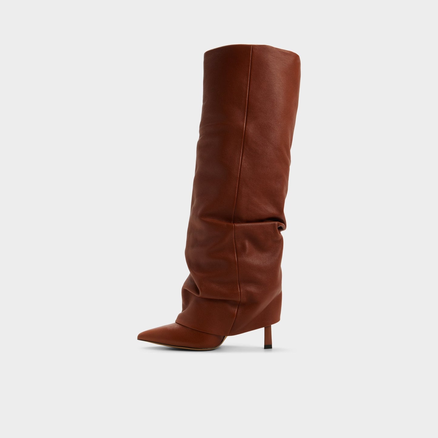 Enalavia - Knee-high boot, Stiletto heel - Tan