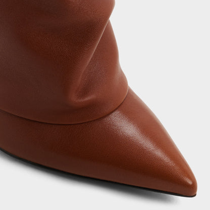 Enalavia - Knee-high boot, Stiletto heel - Tan