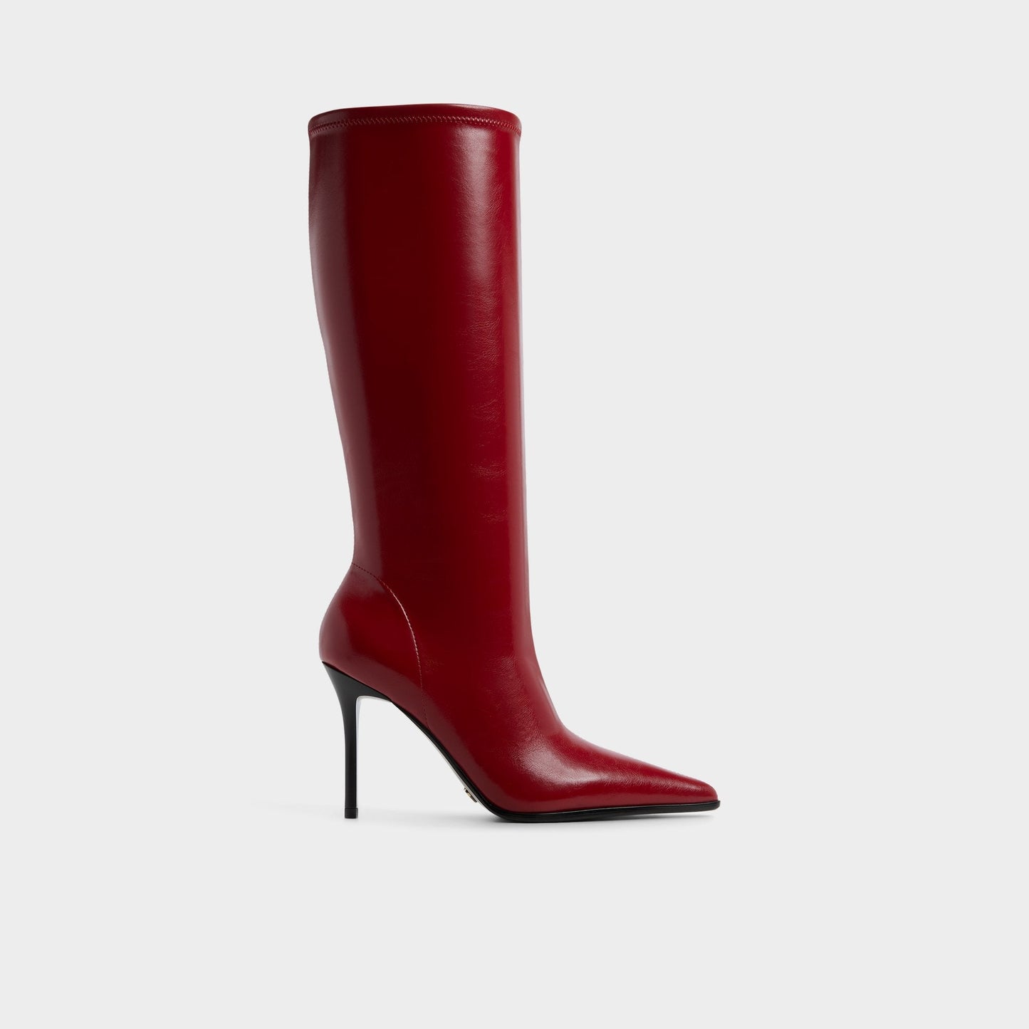 Re in Emily Medium Red - Knee-high boot, Stiletto heel - Medium red