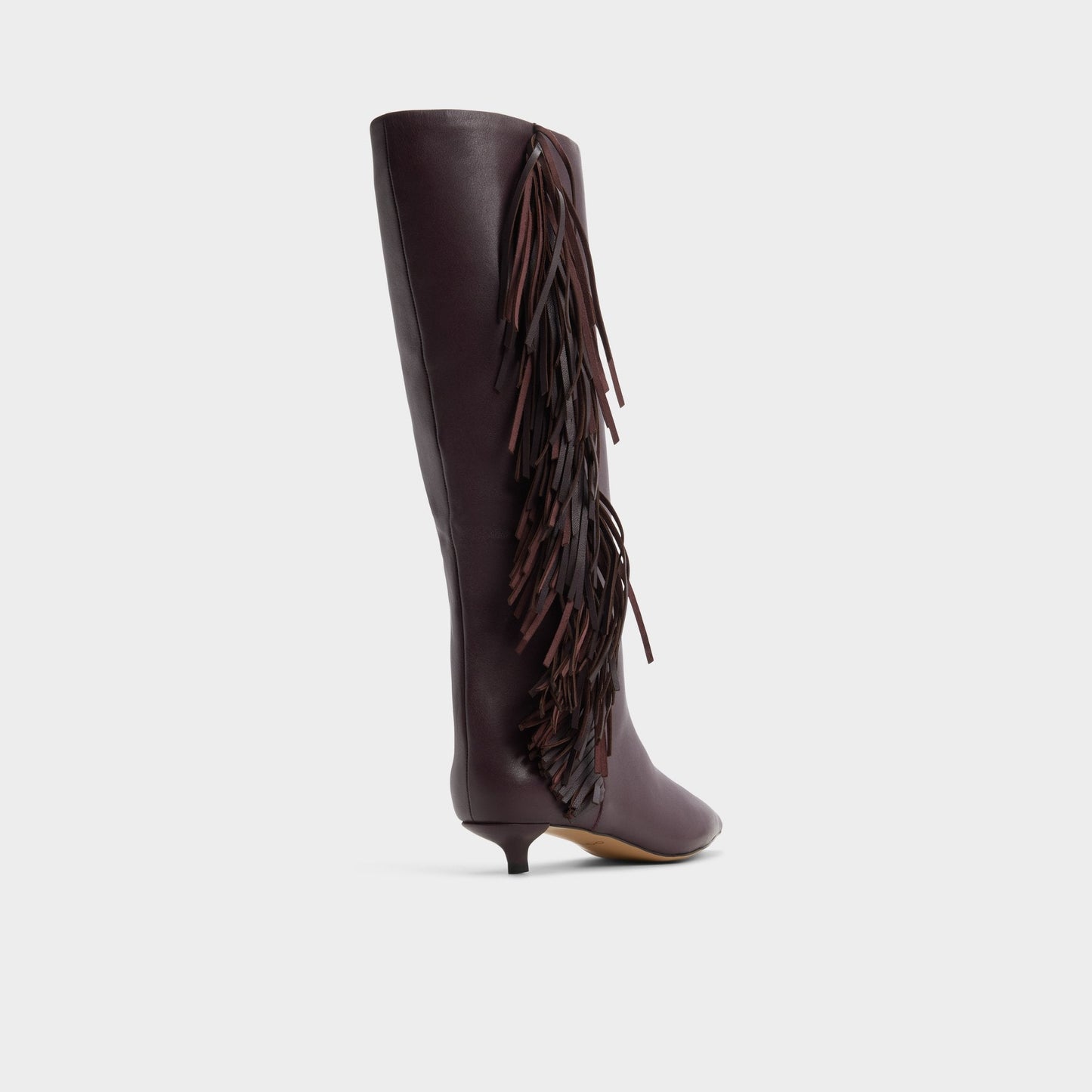 Gabelio in Bordo - Knee-high boot, Kitten heel - Bordo