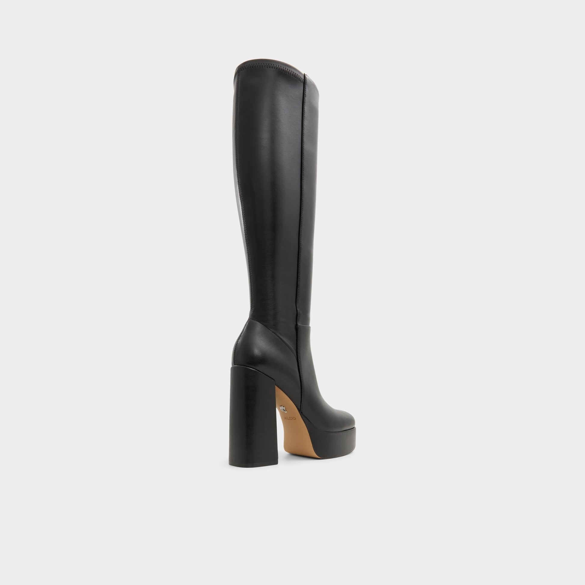 Albie Black Women's Tall Boots - Knee-high boot, Platform - Black