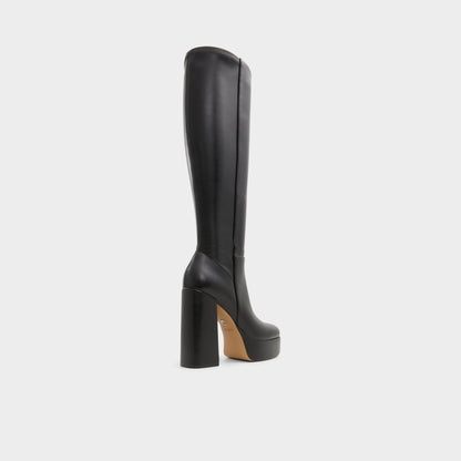 Albie Black Women's Tall Boots - Knee-high boot, Platform - Black