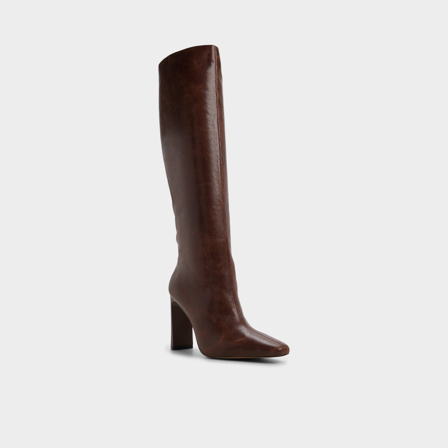 Elyne in Medium Brown - Knee-high boot - Medium brown