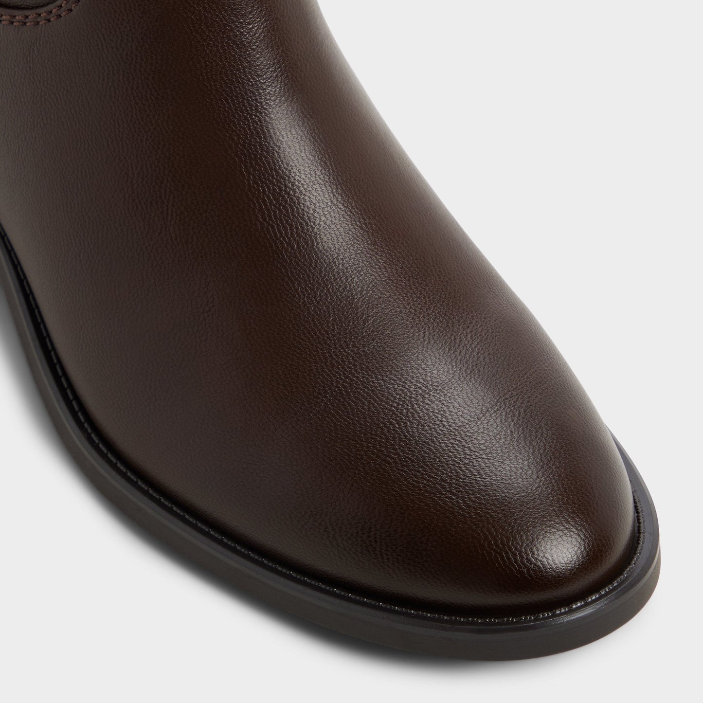 Kaydienh in Dark Brown - Knee-high boot, Block heel - Dark brown