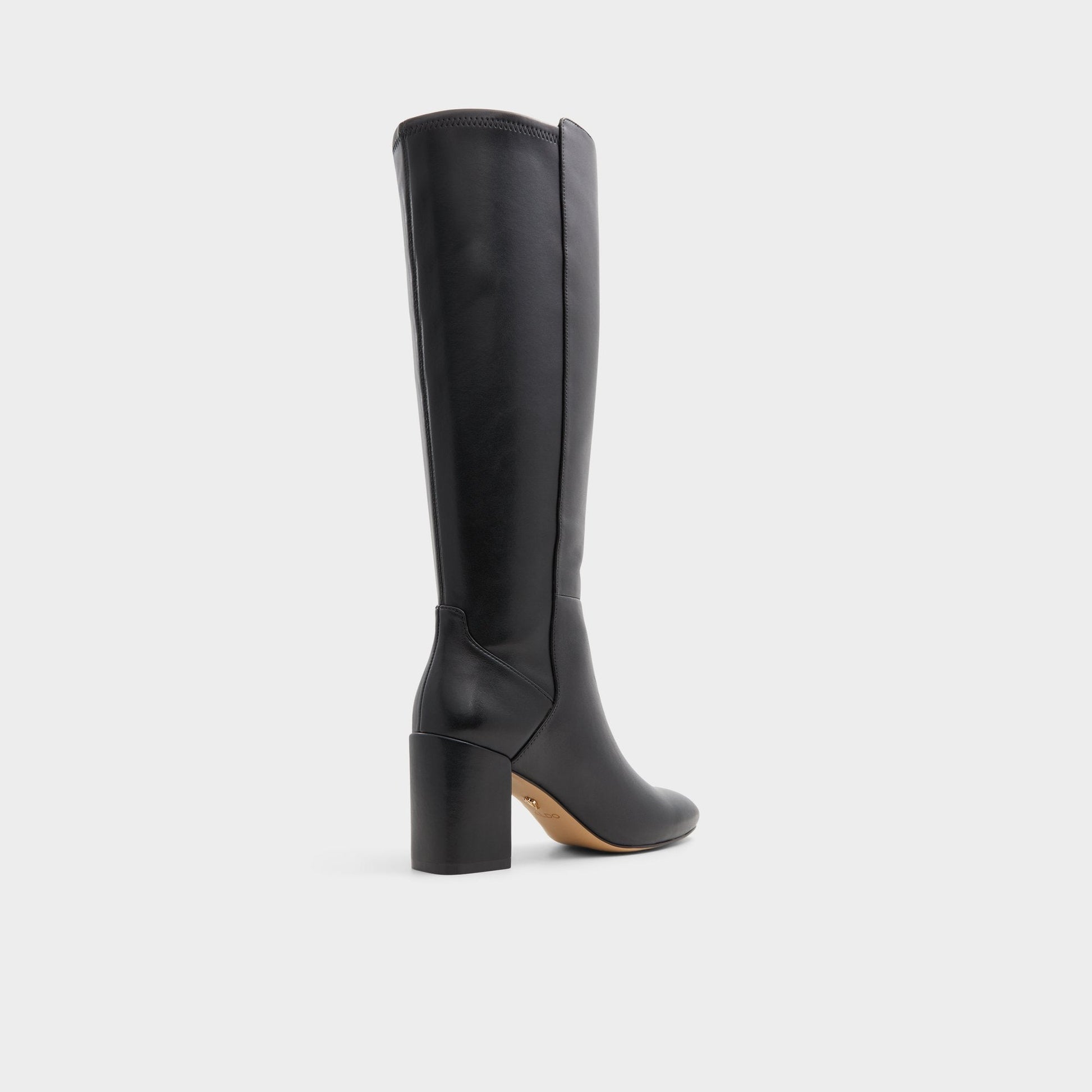 Satori-wc Black/Black Women's Tall Boots - Knee-high boot, Block heel - Black/black