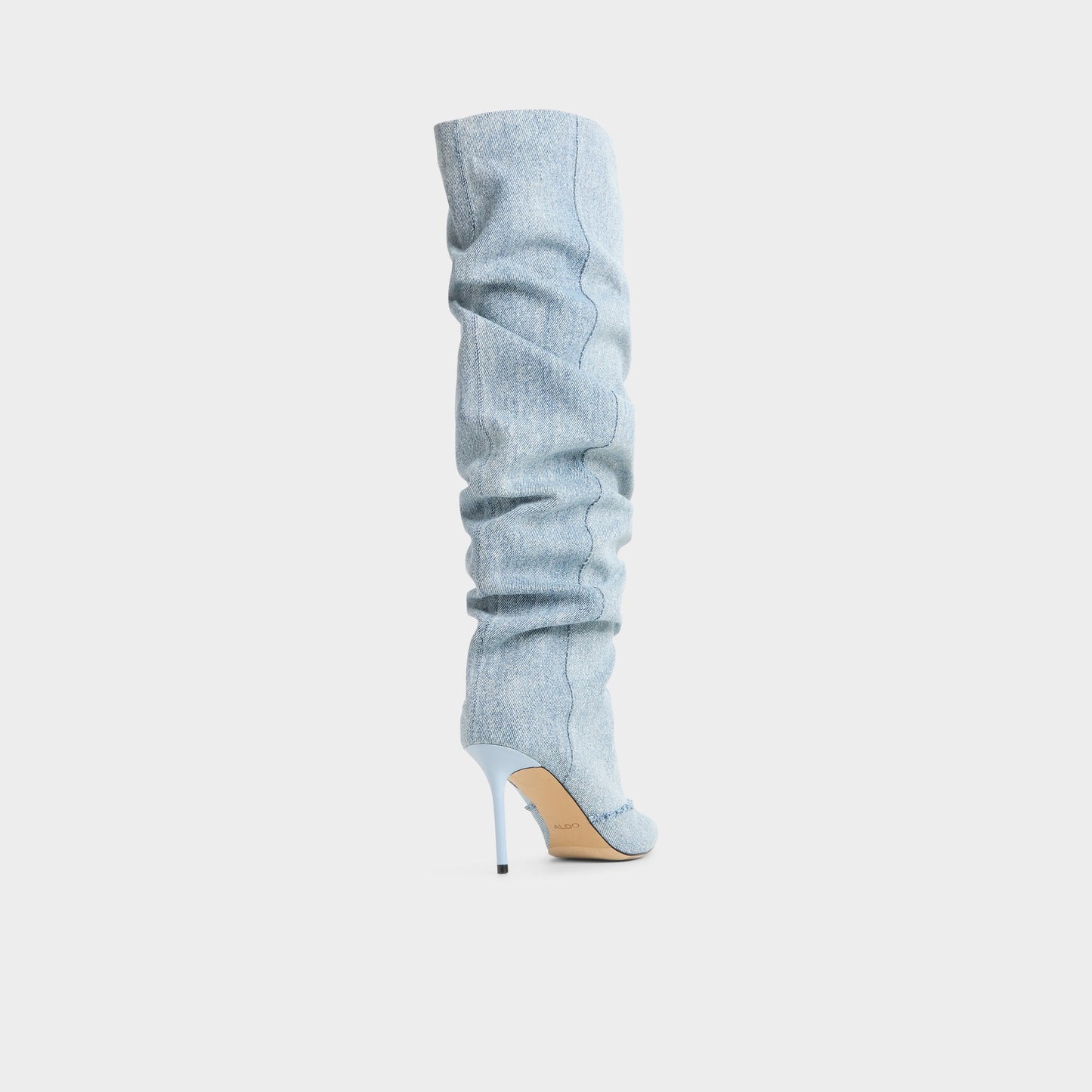 Daroba in Denim - Over-the-knee boot, Stiletto heel - Denim