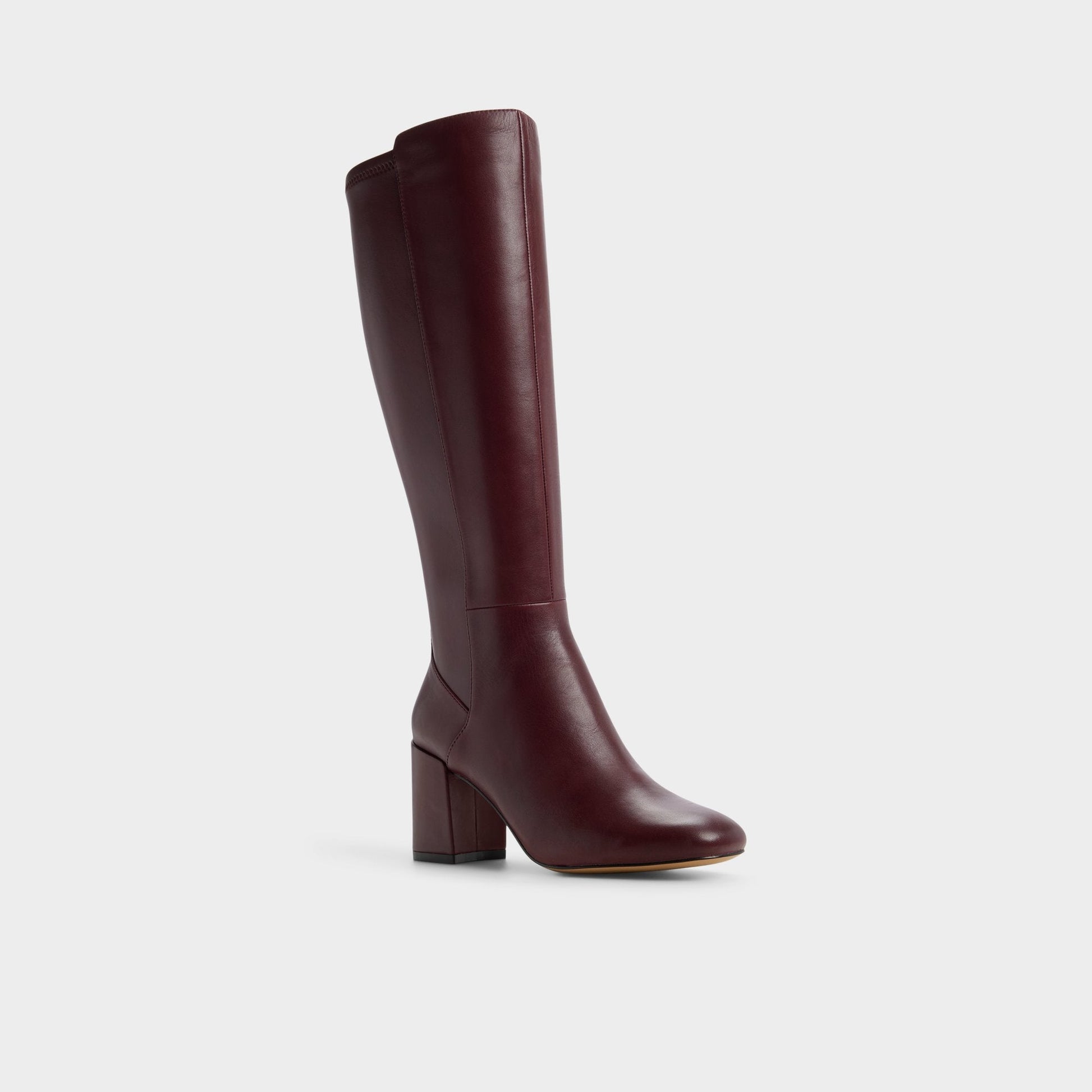 Satori in Bordo 14183569 - Knee-high boot, Block heel - Bordo