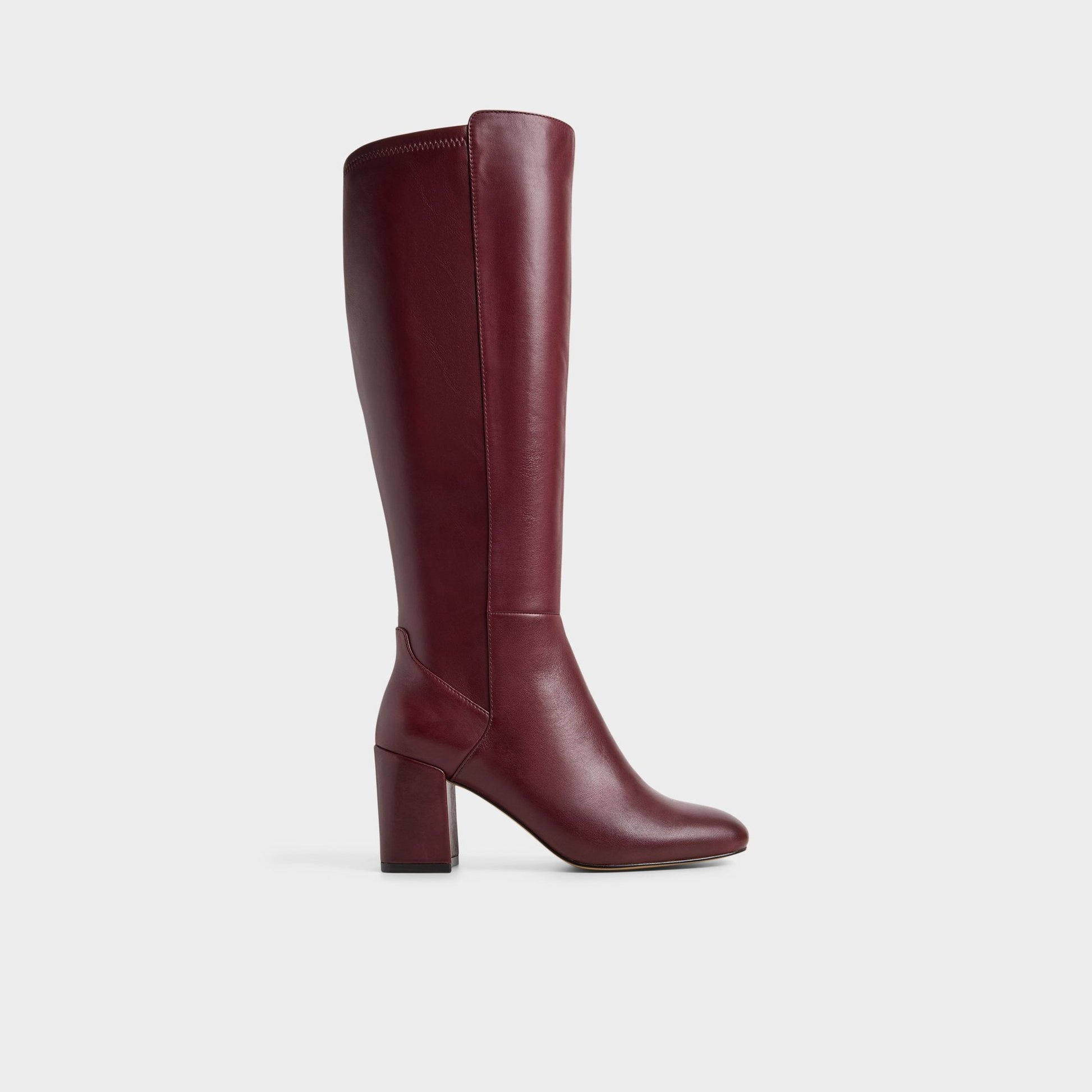 Satori in Wc Bordo - Knee-high boot, Block heel - Bordo