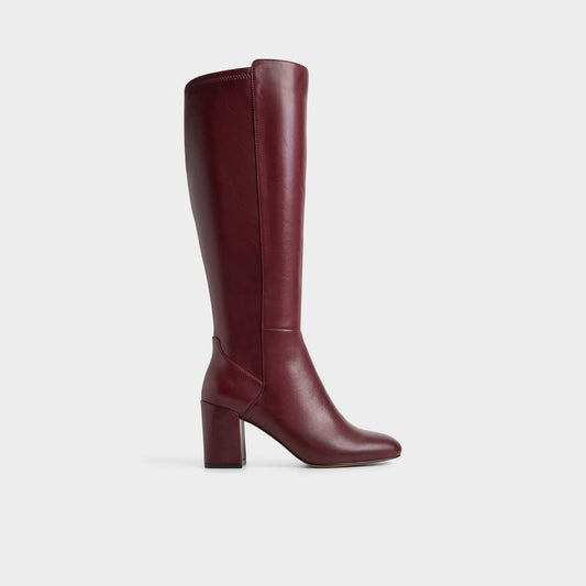 Satori in Wc Bordo - Knee-high boot, Block heel - Bordo
