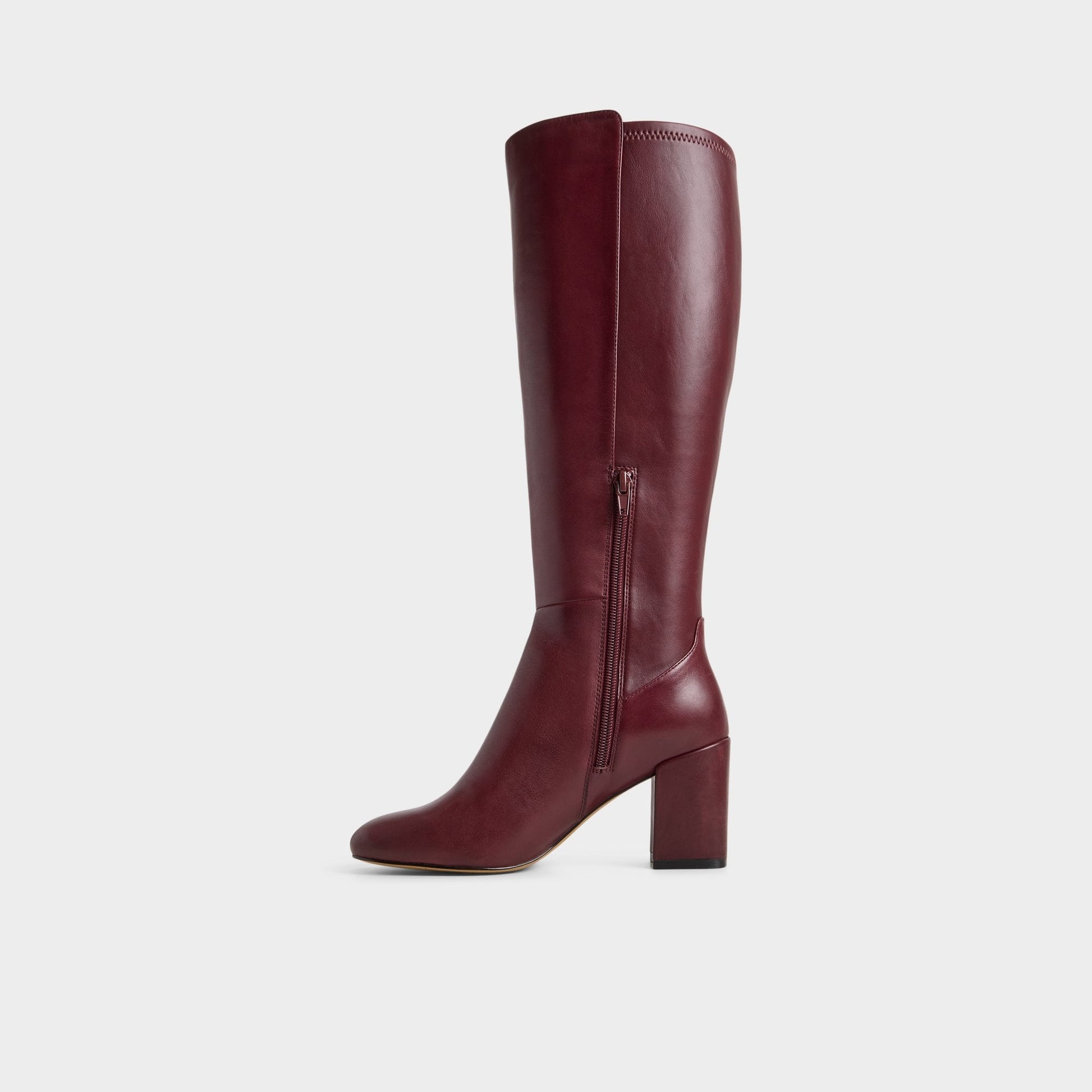 Satori in Wc Bordo - Knee-high boot, Block heel - Bordo