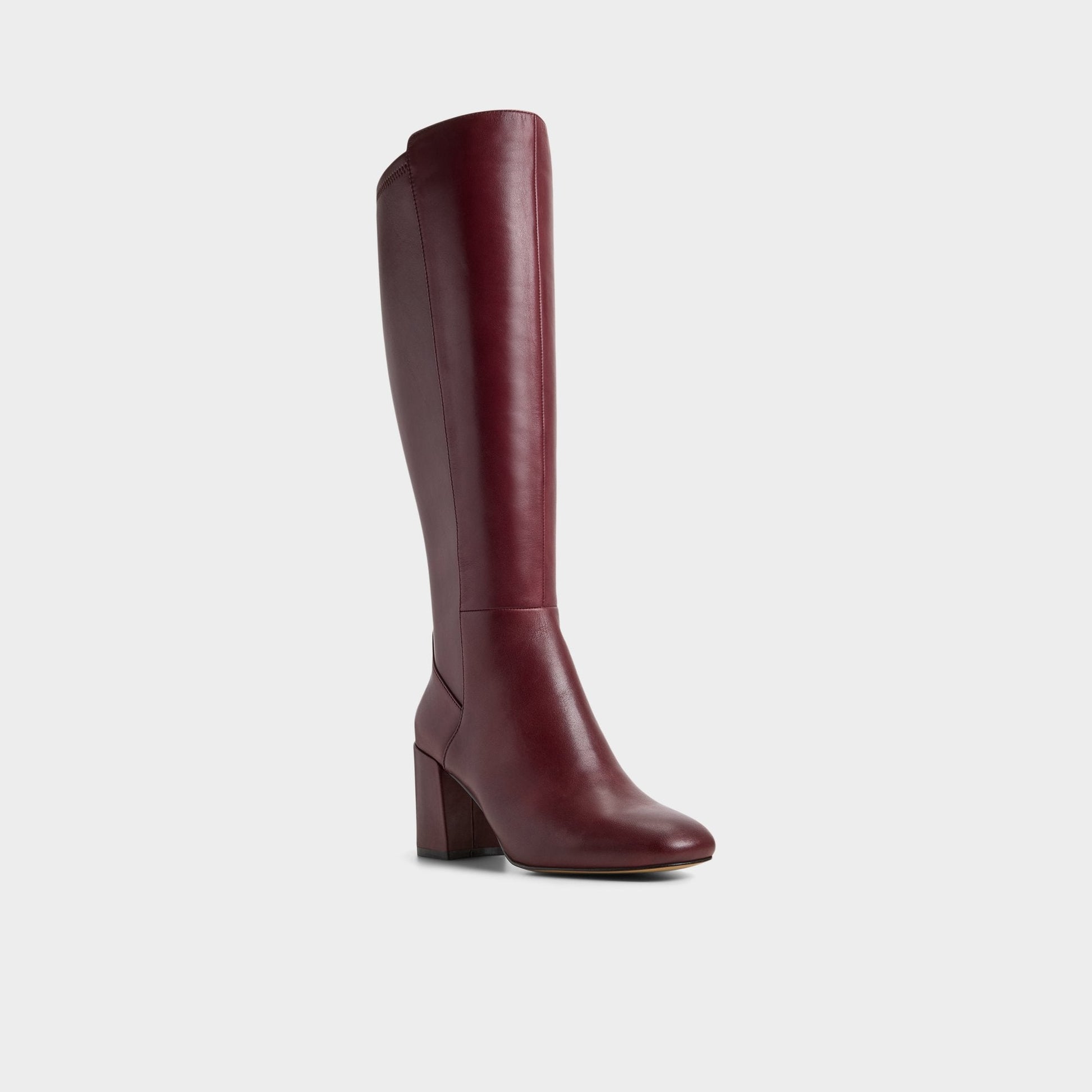 Satori in Wc Bordo - Knee-high boot, Block heel - Bordo