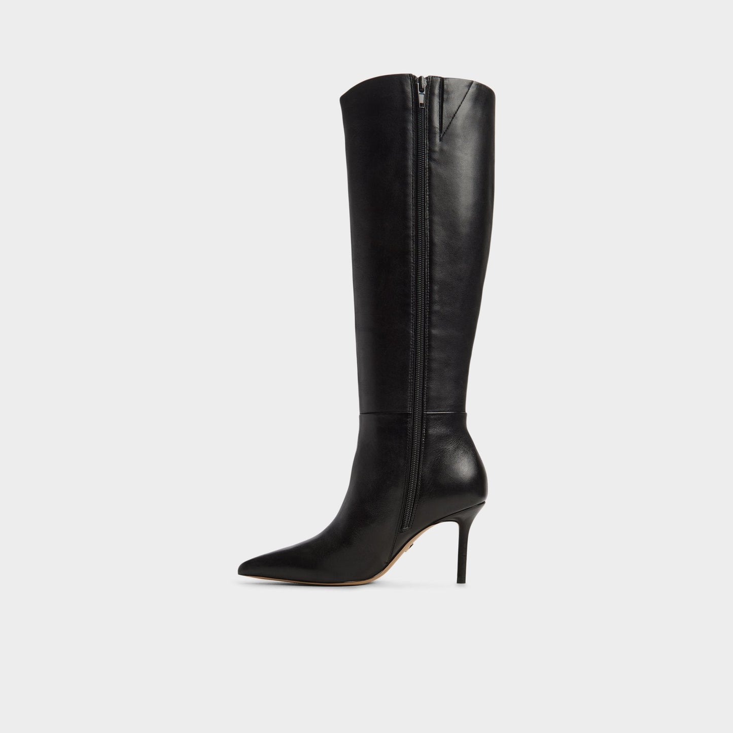 Saphiria in Wc Black - Knee-high boot, Stiletto heel - Black