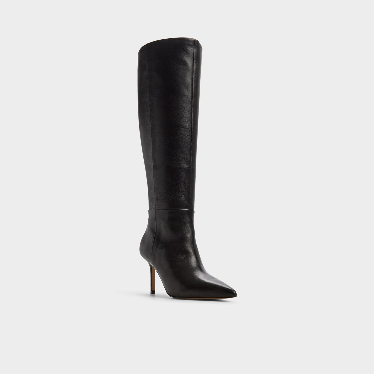 Saphiria in Wc Black - Knee-high boot, Stiletto heel - Black