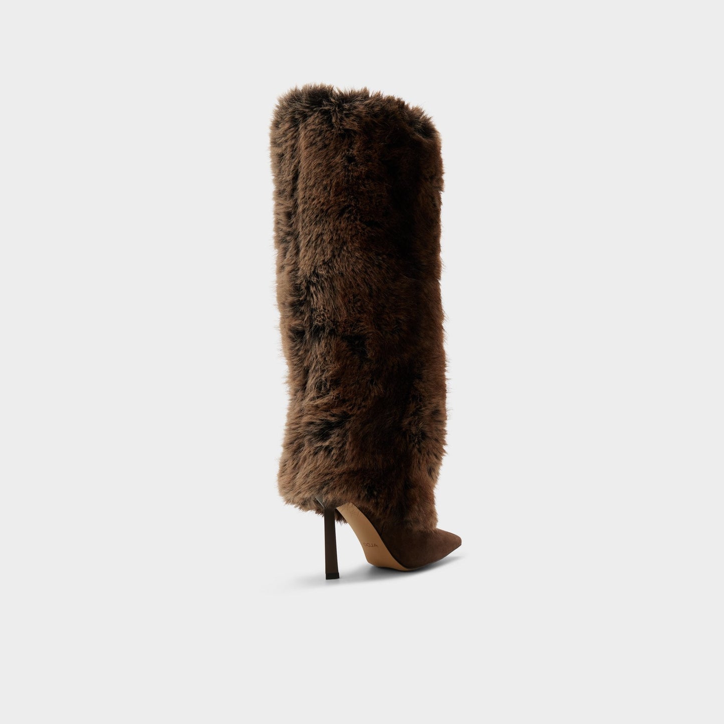 Lennore in Dark Brown 14163383 - Knee-high boot, Stiletto heel - Dark brown