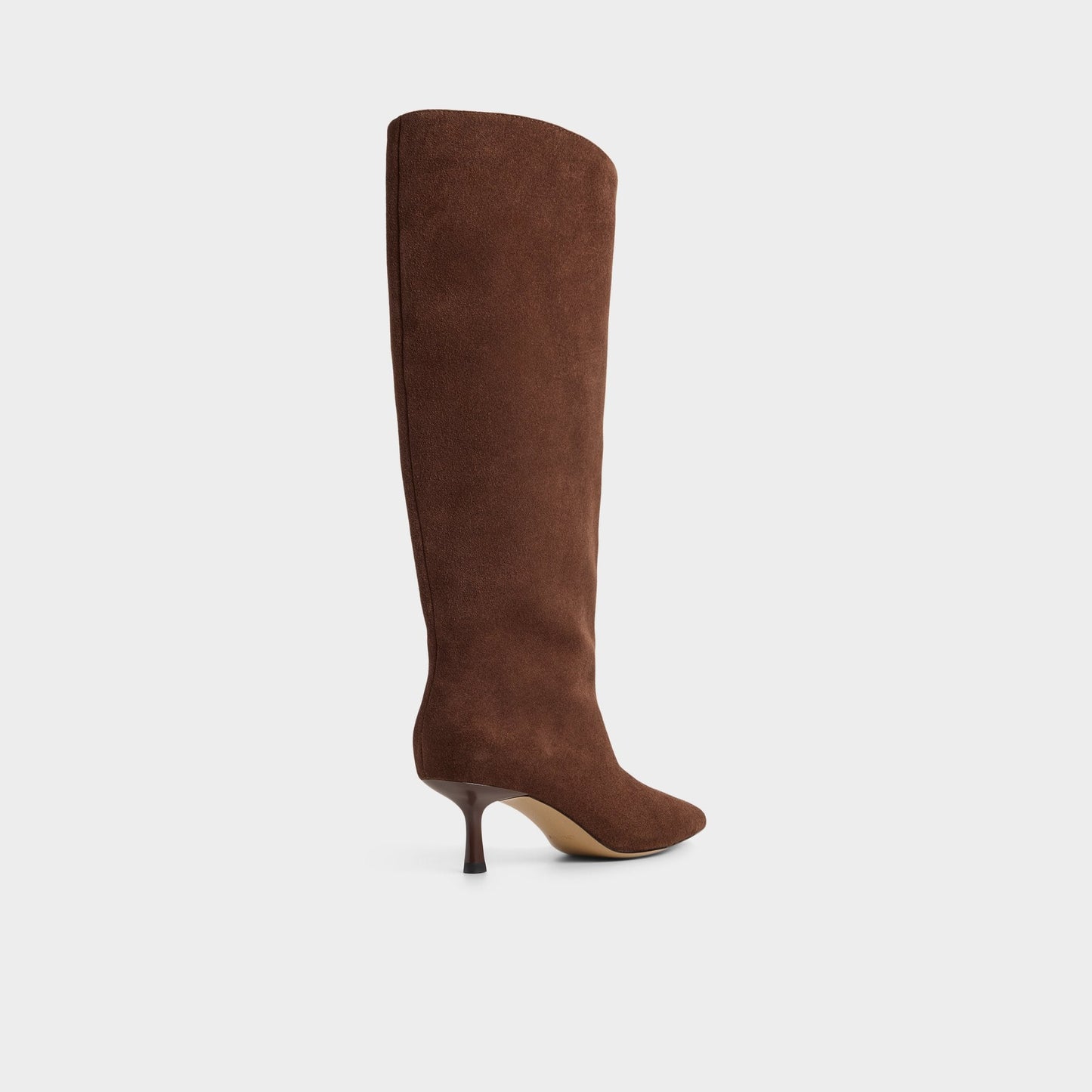 Selora in Wc Dark Brown - Knee-high boot, Stiletto heel - Dark brown