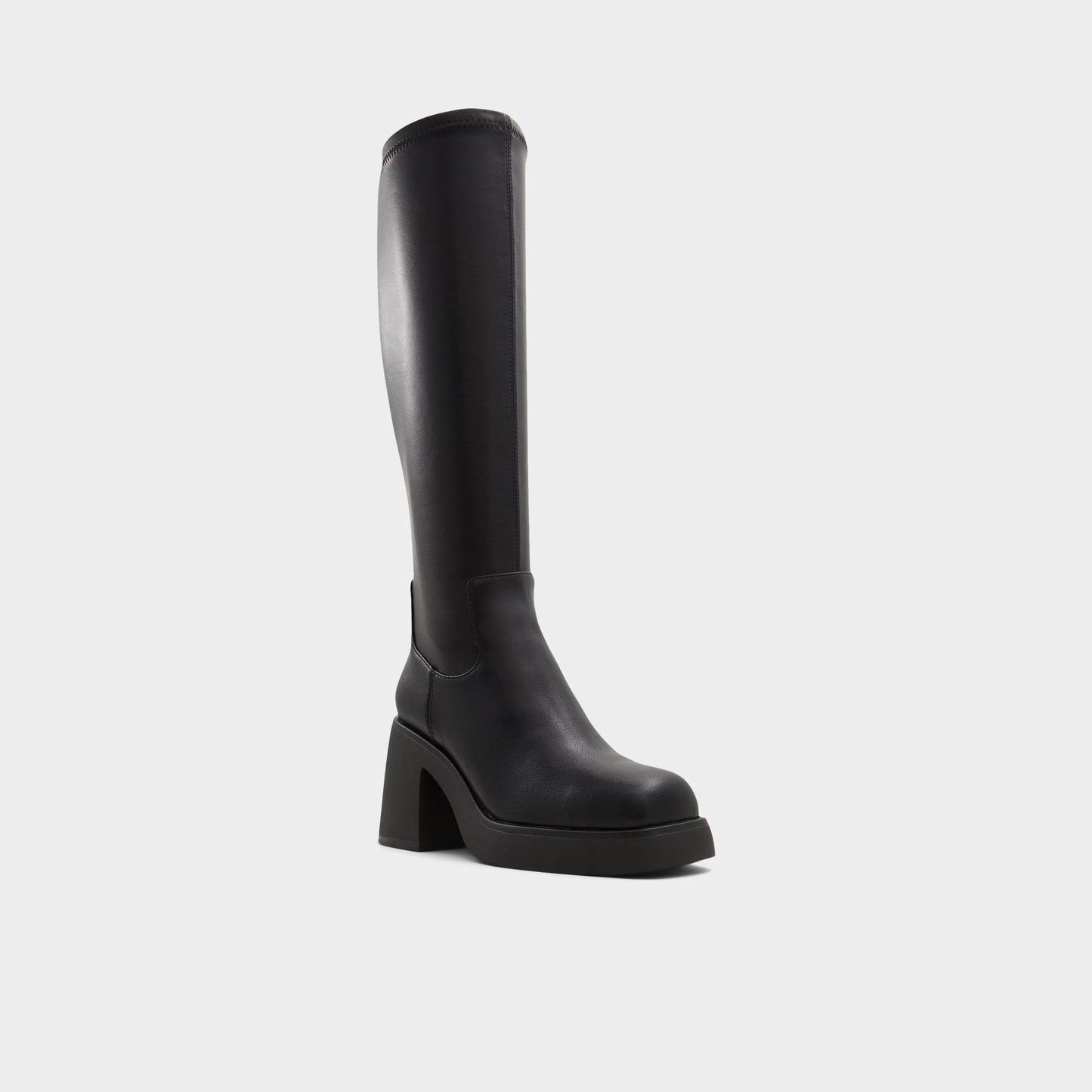 Auster Black Women's Tall Boots - Knee-high boot, Platform - Black