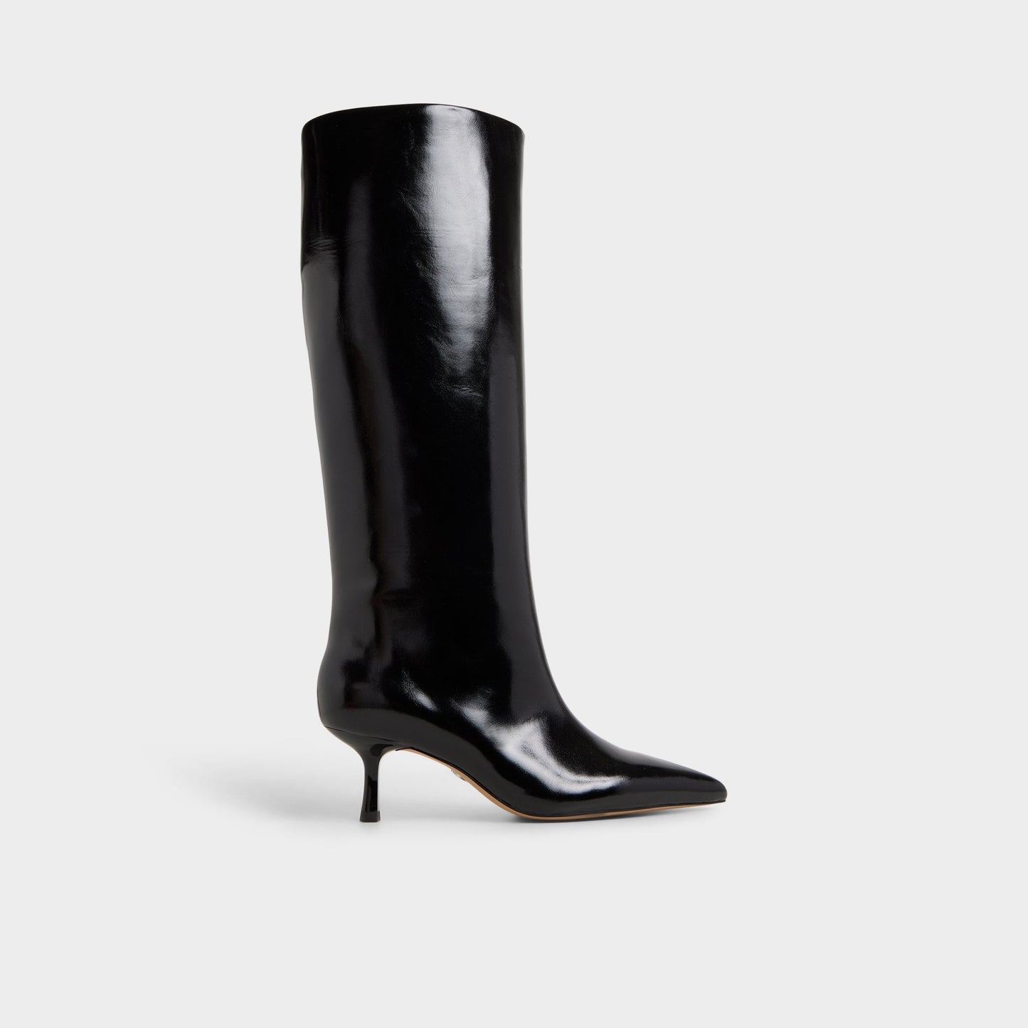 Selora Black Women's Tall Boots - Knee-high boot, Stiletto heel - Black