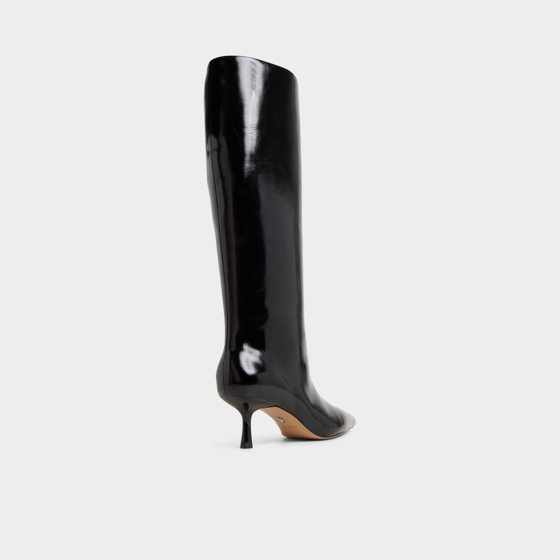 Selora Black Women's Tall Boots - Knee-high boot, Stiletto heel - Black