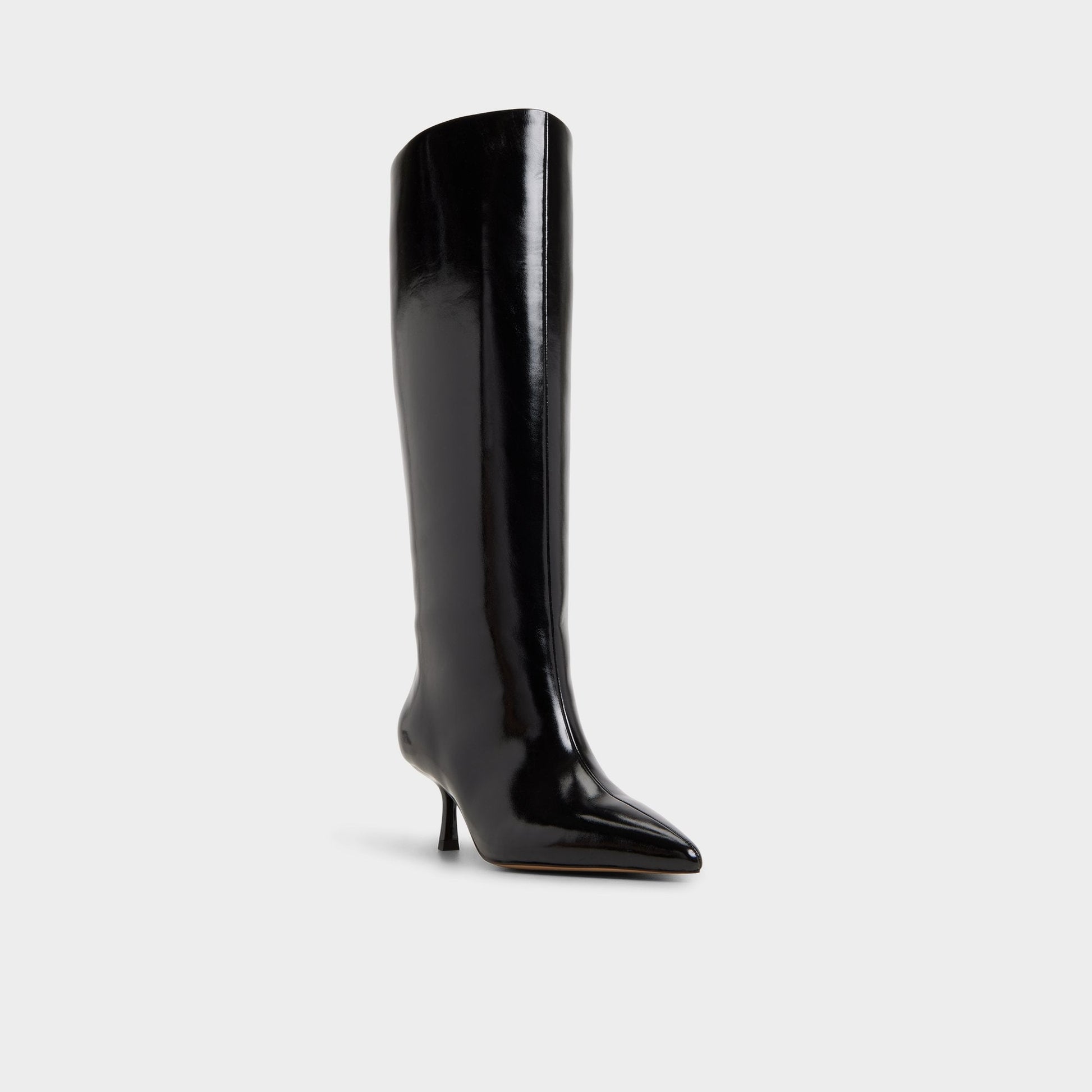 Selora Black Women's Tall Boots - Knee-high boot, Stiletto heel - Black