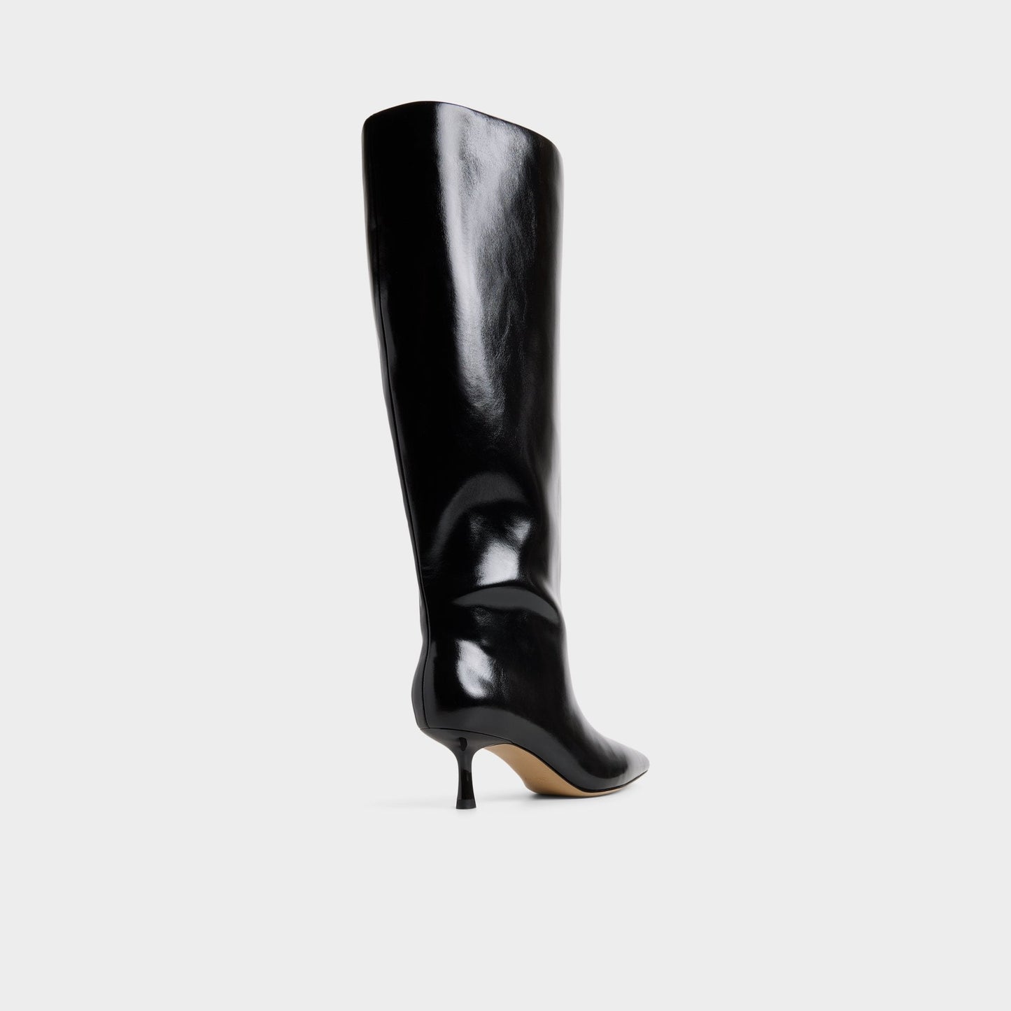 Selora in Wc Black - Knee-high boot, Stiletto heel - Black
