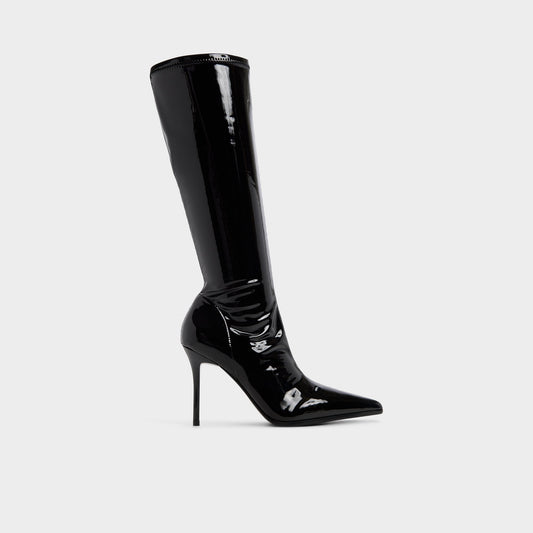 Re in Emily Other Black - Knee-high boot, Stiletto heel - Other black