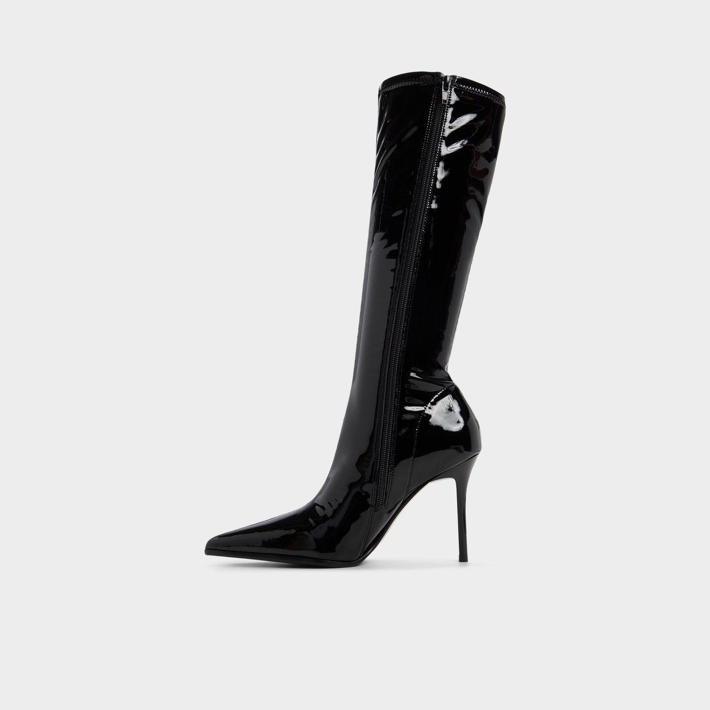 Re in Emily Other Black - Knee-high boot, Stiletto heel - Other black