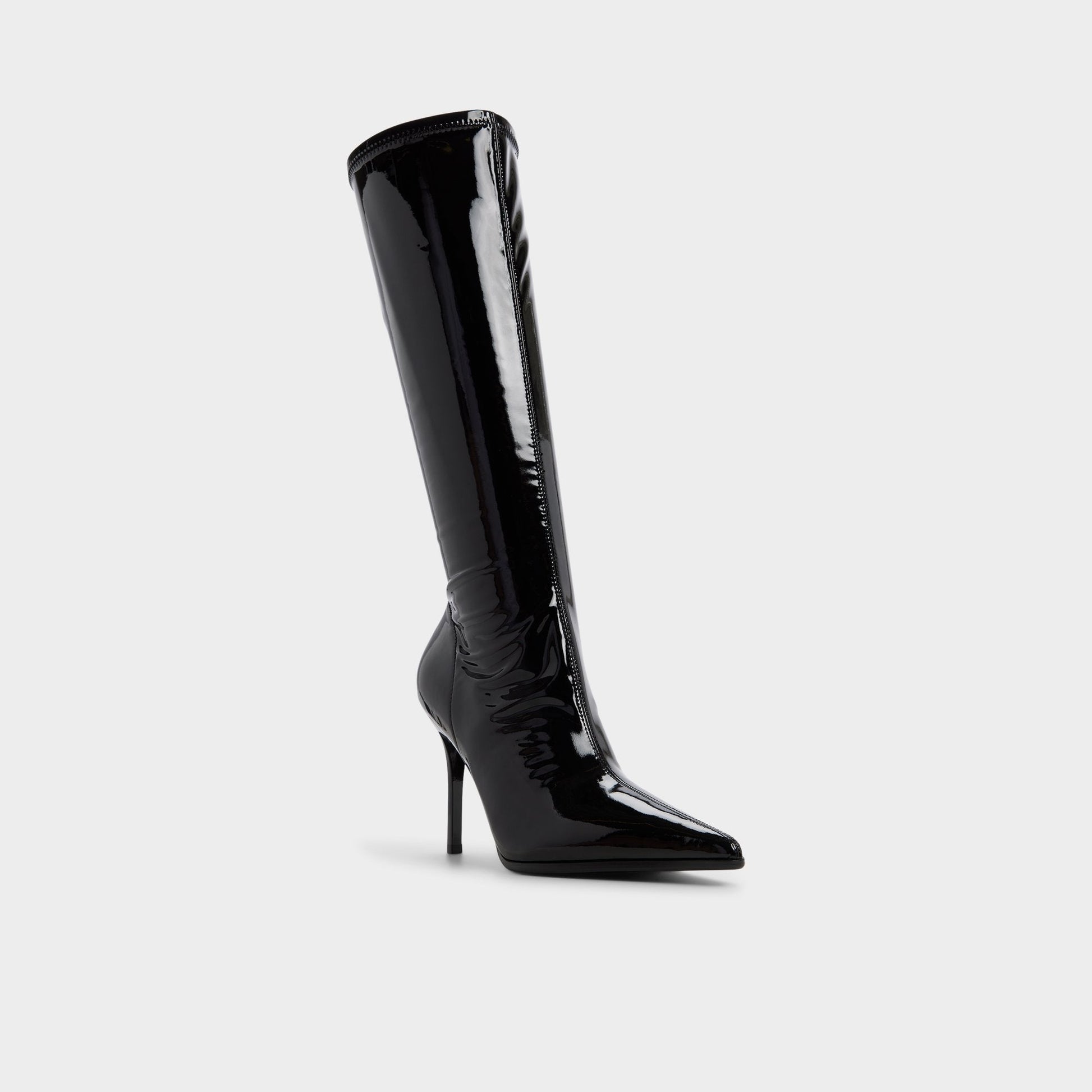 Re in Emily Other Black - Knee-high boot, Stiletto heel - Other black