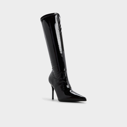 Re in Emily Other Black - Knee-high boot, Stiletto heel - Other black