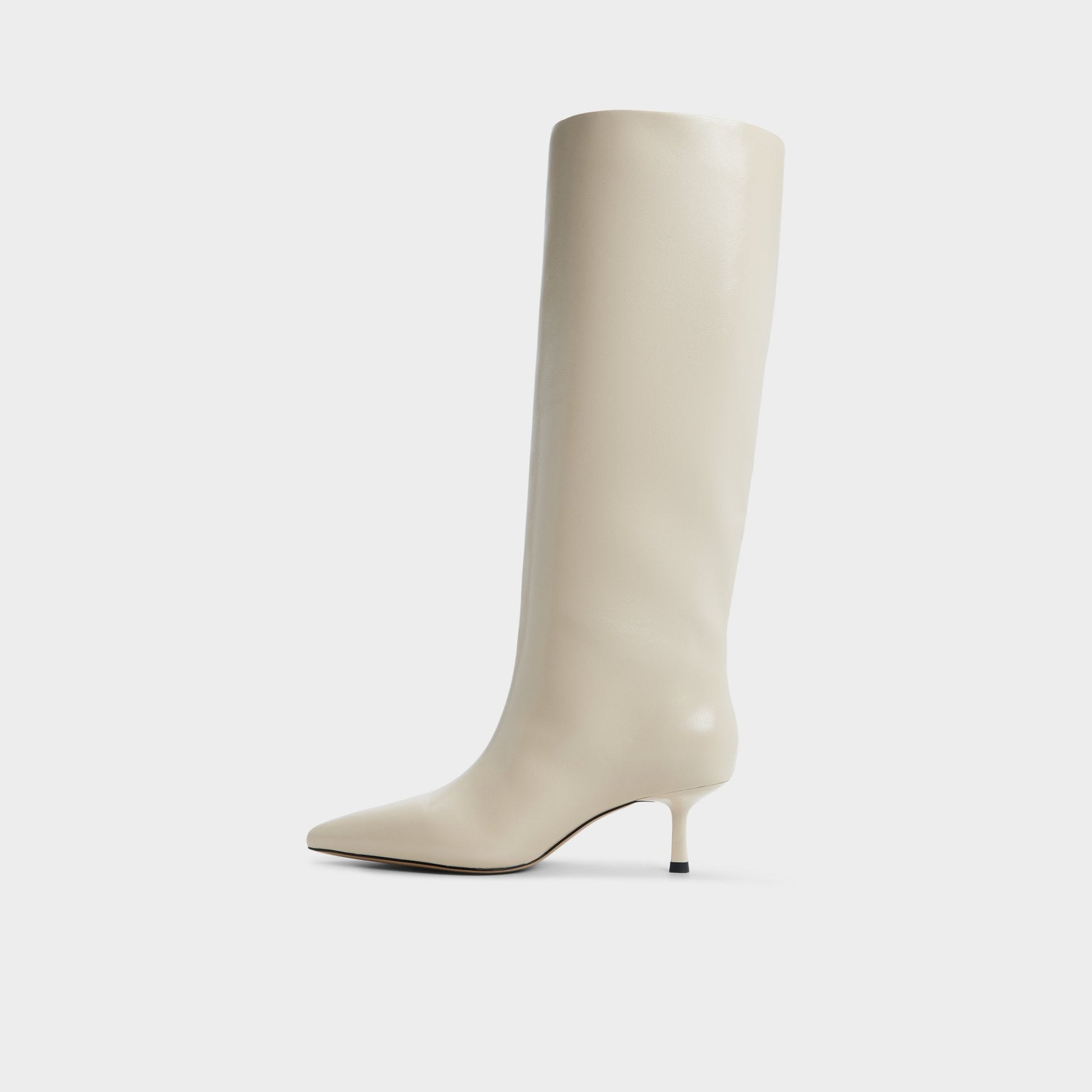 Selora in Cream 14166956 - Knee-high boot, Stiletto heel - Cream