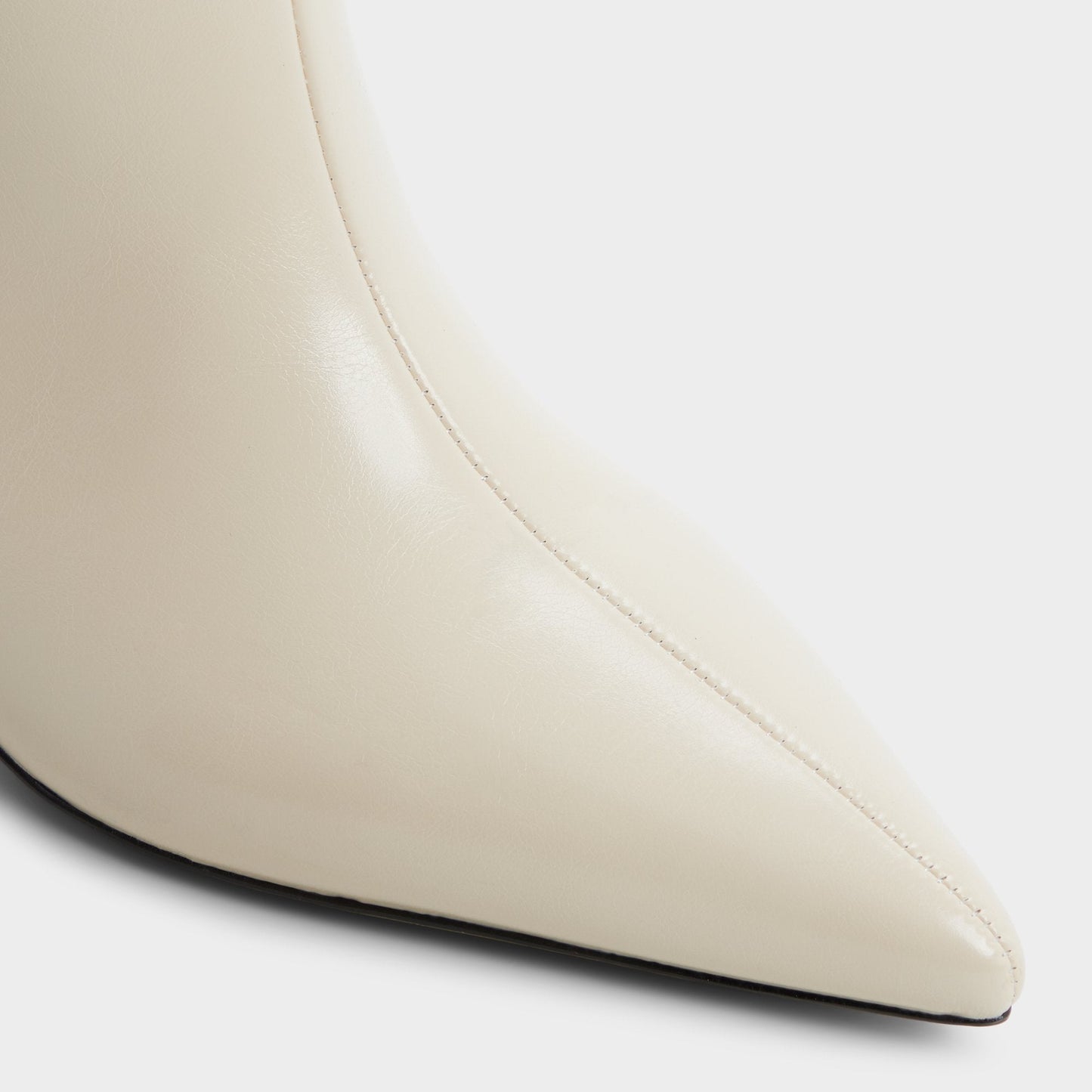 Selora in Cream 14166956 - Knee-high boot, Stiletto heel - Cream