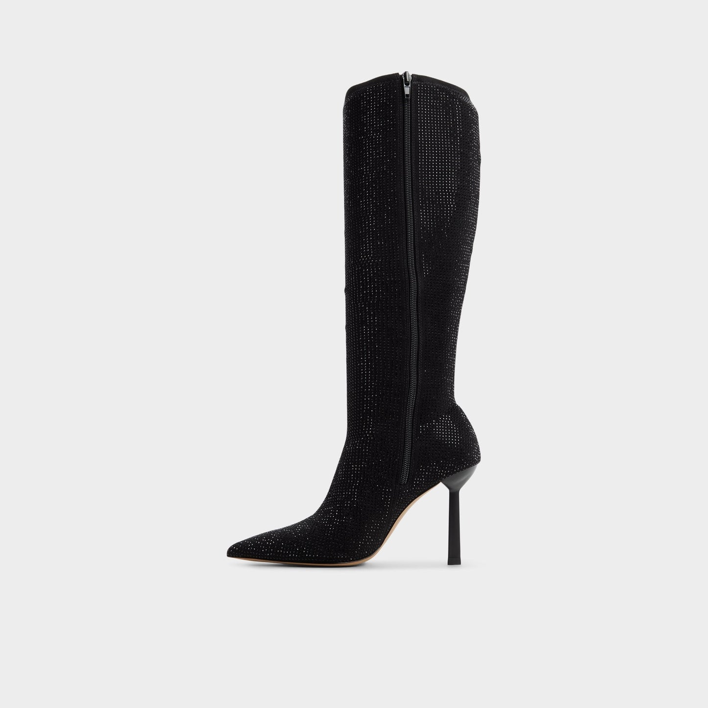 Innez in Other Black - Knee-high boot, Stiletto heel - Other black