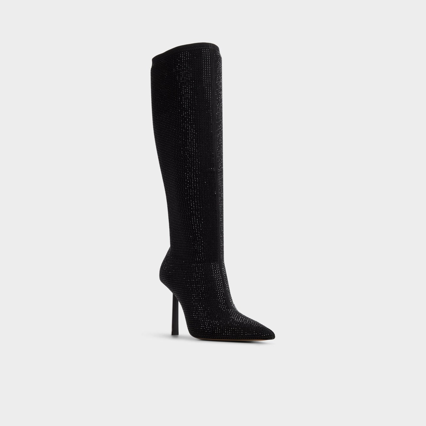 Innez in Other Black - Knee-high boot, Stiletto heel - Other black
