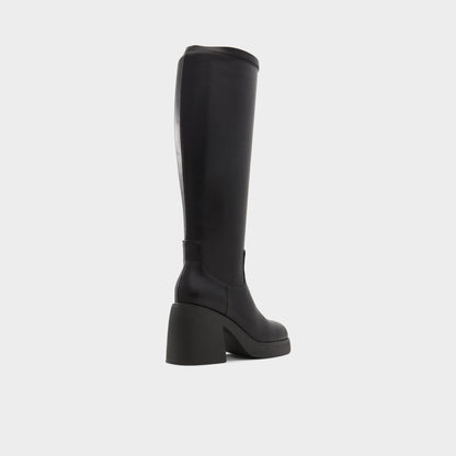 Auster in Wc Black - Knee-high boot, Platform - Black