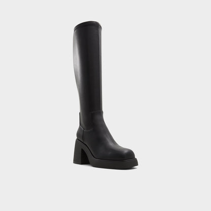 Auster in Wc Black - Knee-high boot, Platform - Black