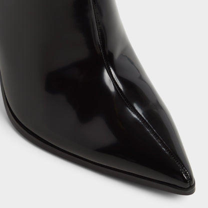 Maellie in Wc Black - Knee-high boot, Stiletto heel - Black