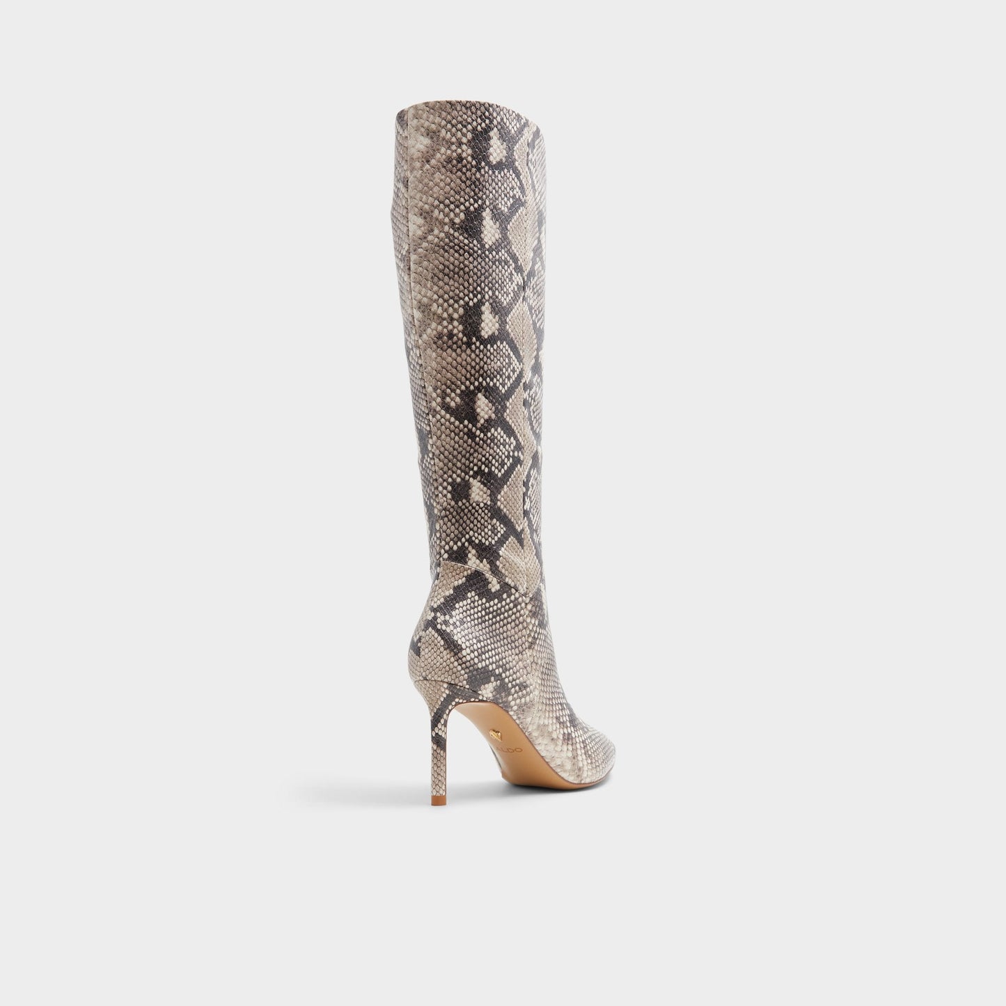 Laroche Beige Overflow Women's Tall Boots - Knee-high boot, Stiletto heel - Beige Overflow