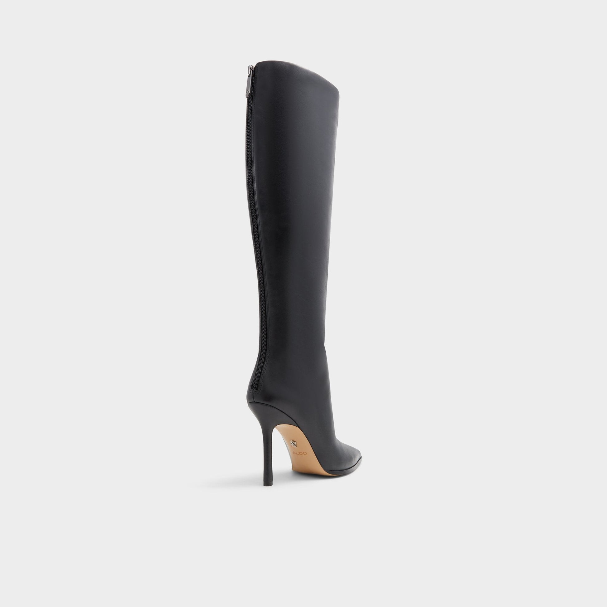 Maybellie Black Women's Tall Boots - Knee-high boot, Black - Black