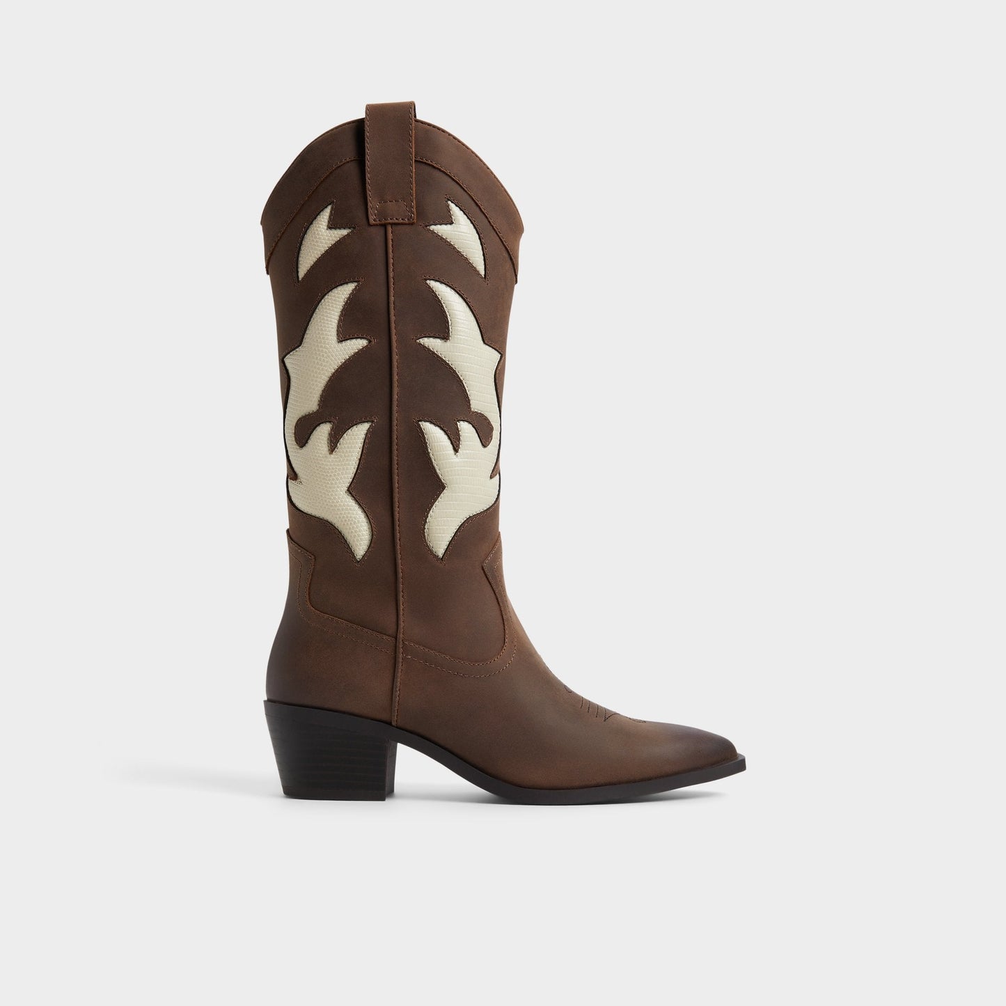 Nebraska Royal Brown Women's Western - Mid-calf western boot - Royal Brown