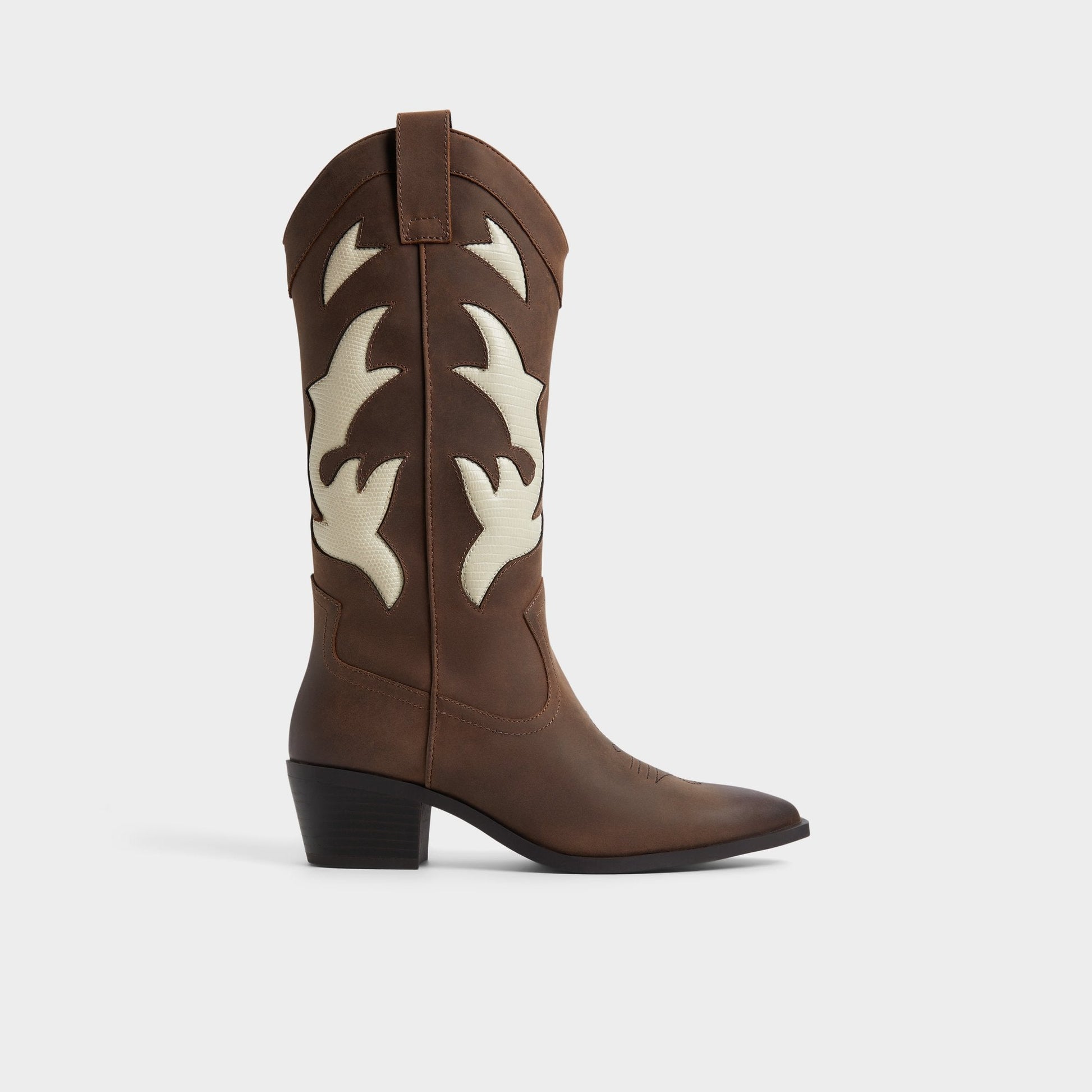 Nebraska Royal Brown Women's Western - Mid-calf western boot - Royal Brown