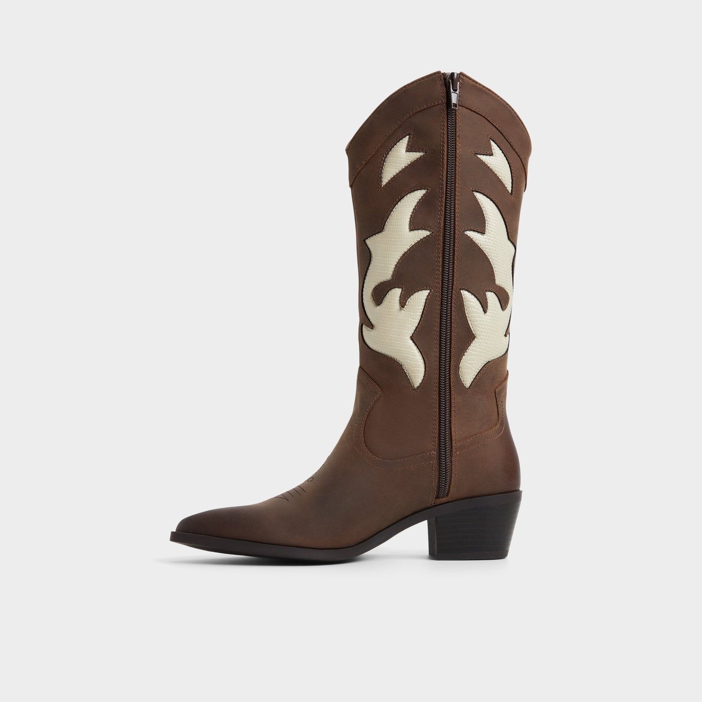Nebraska Royal Brown Women's Western - Mid-calf western boot - Royal Brown