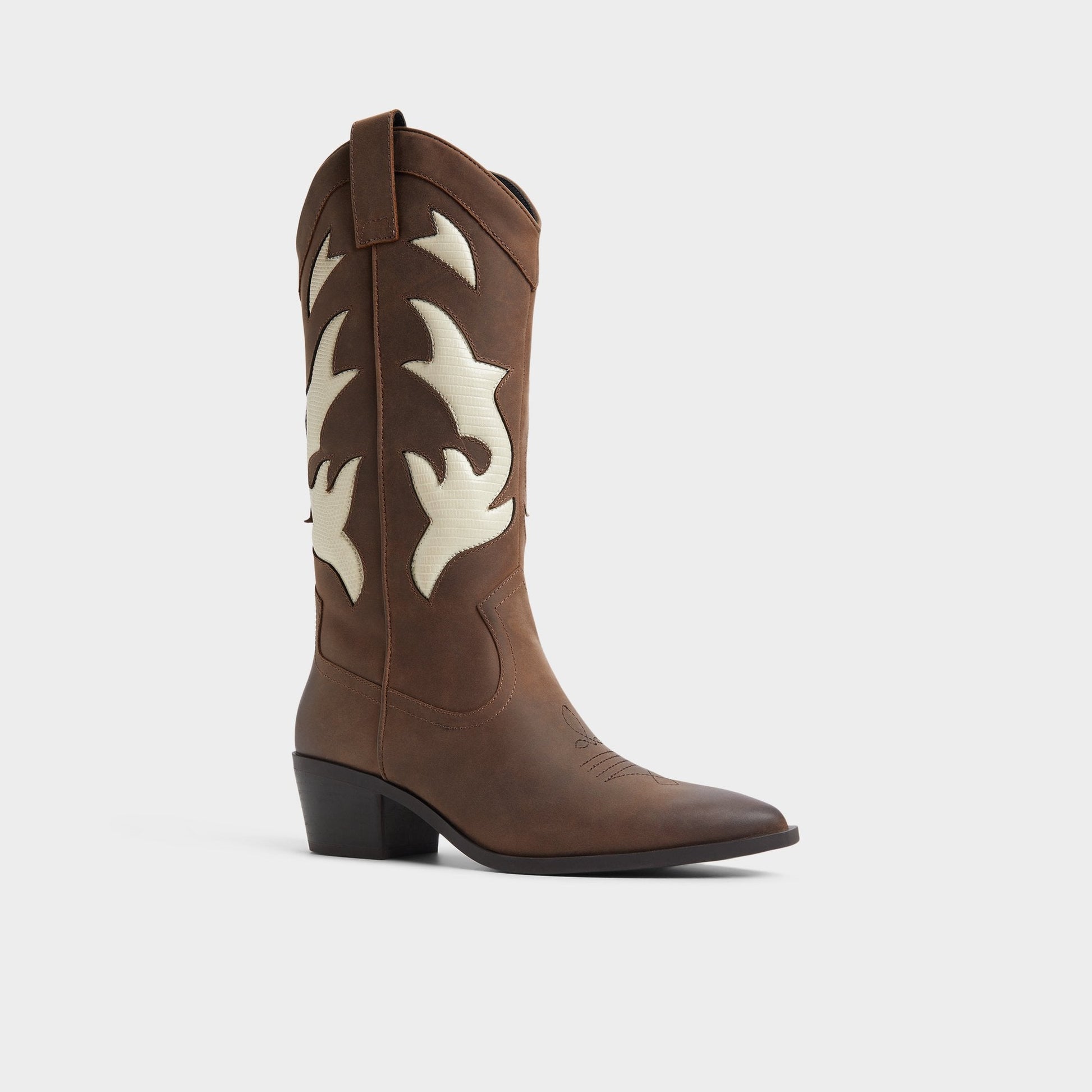 Nebraska Royal Brown Women's Western - Mid-calf western boot - Royal Brown
