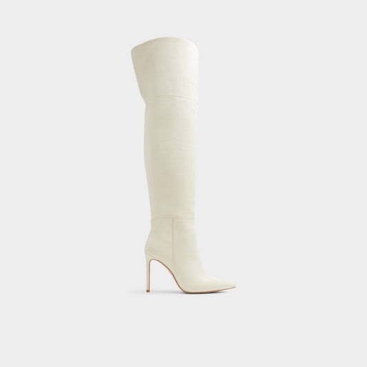 Galalede Beige Women's Tall Boots - Over-the-knee boot - Beige