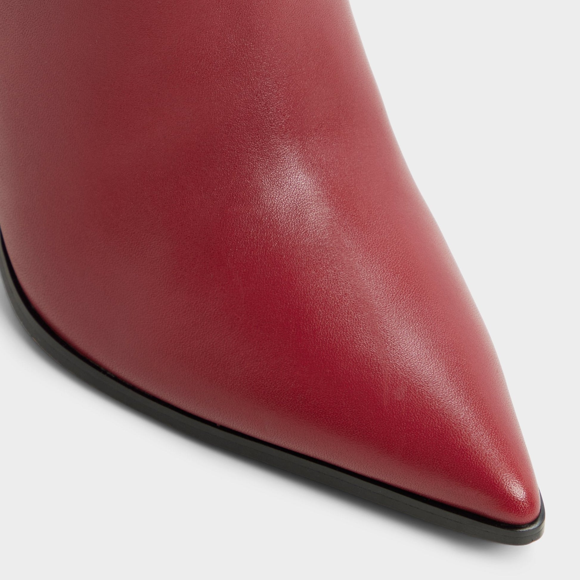 Maellie in Wc Dark Red - Knee-high boot, Stiletto heel - Dark Red