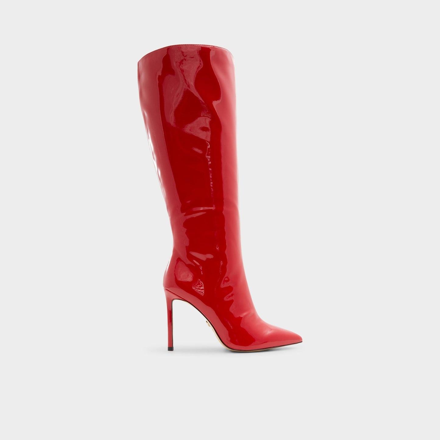 Agathea-wc Red Women's Tall Boots - Knee-high boot, Stiletto heel - Red
