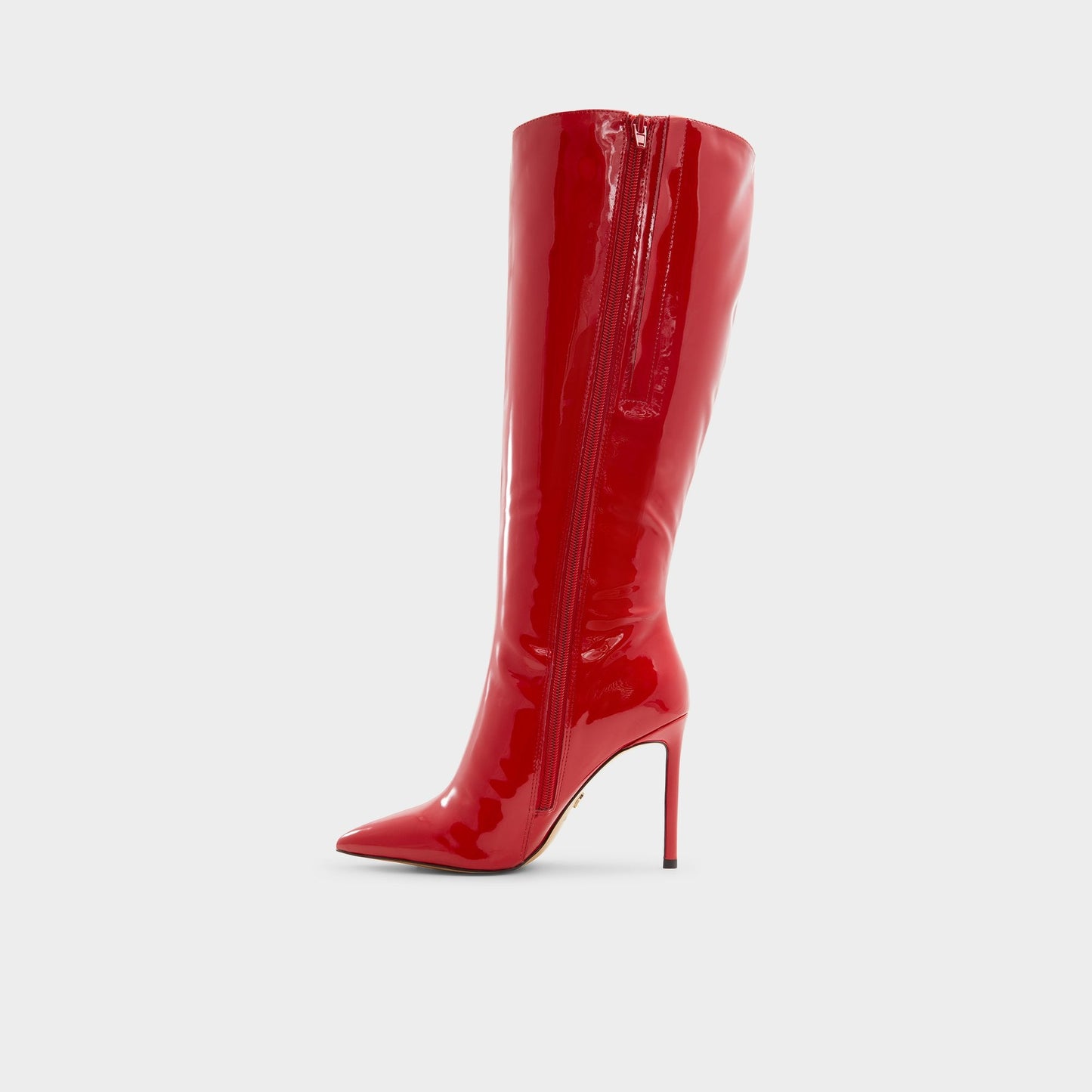 Agathea-wc Red Women's Tall Boots - Knee-high boot, Stiletto heel - Red