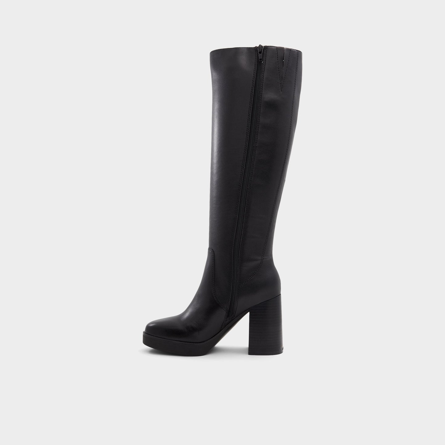 Equine Black Women's Tall Boots - Knee-high boot, Black - Black